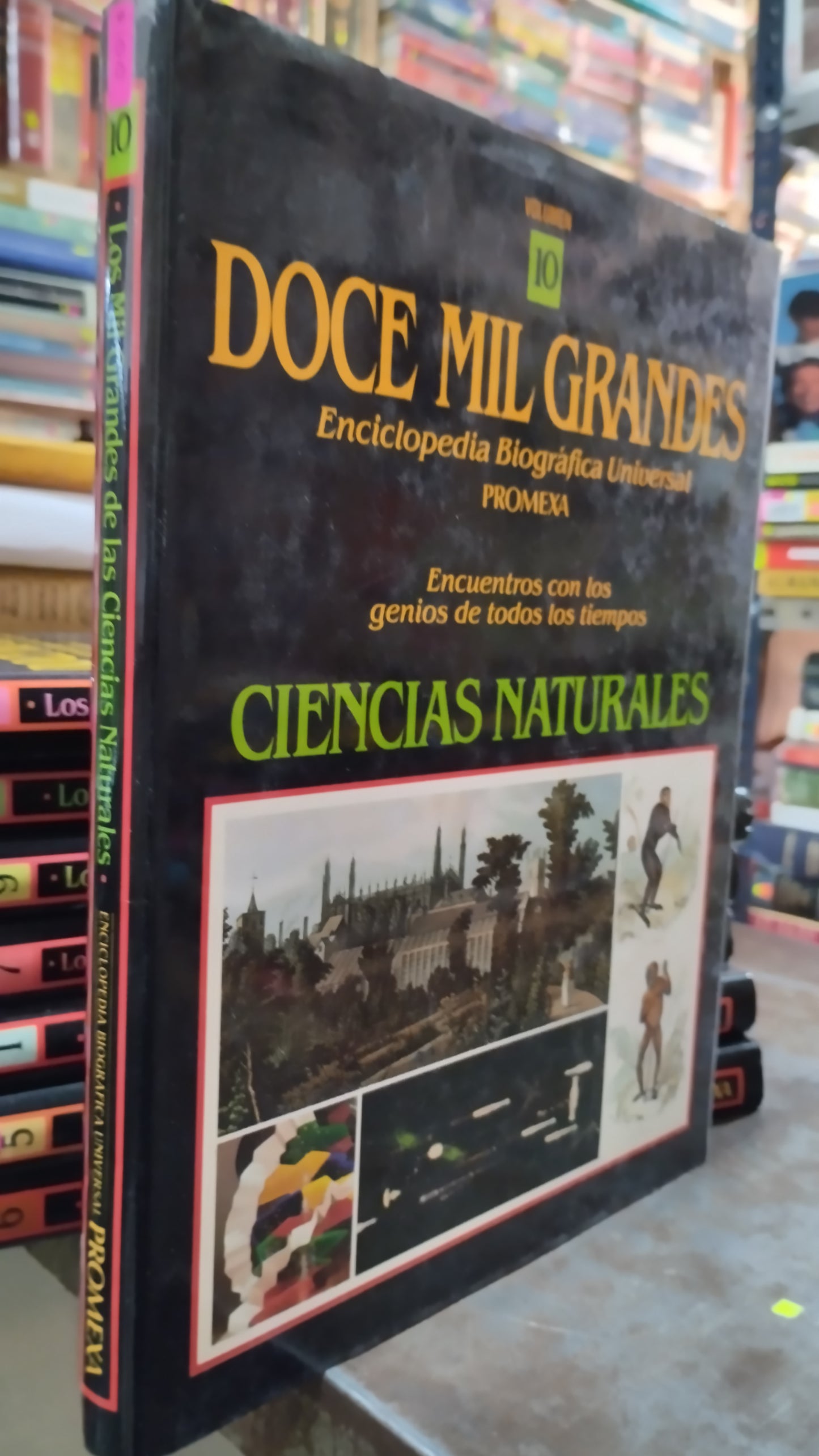 LOS MIL GRANDES DE LAS CIENCIAS NATURALES 10 LIBRO USADO HISTORIA ALDAMA