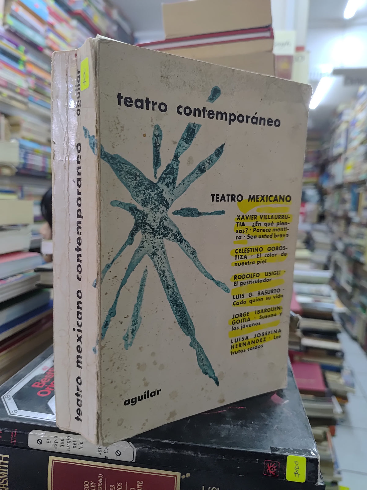 TEATRO CONTEMPORANEO POR EDITORIAL AGUILAR USADO ARTES JUAREZ 507
