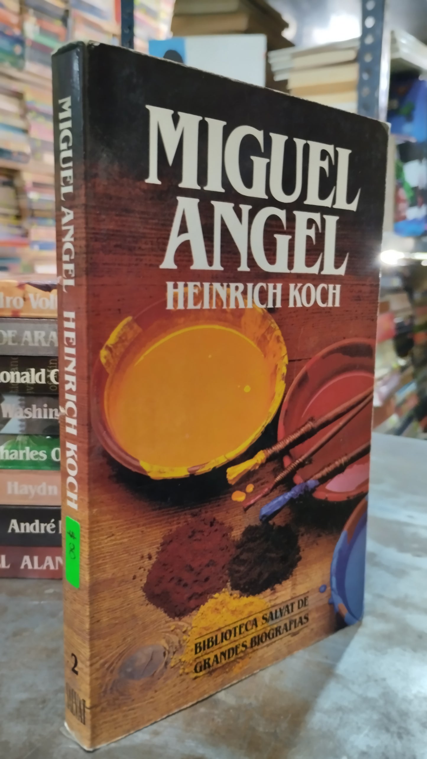 MIGUEL ANGEL POR HEINRICH KOCH LIBRO USADO HISTORIA ALDAMA