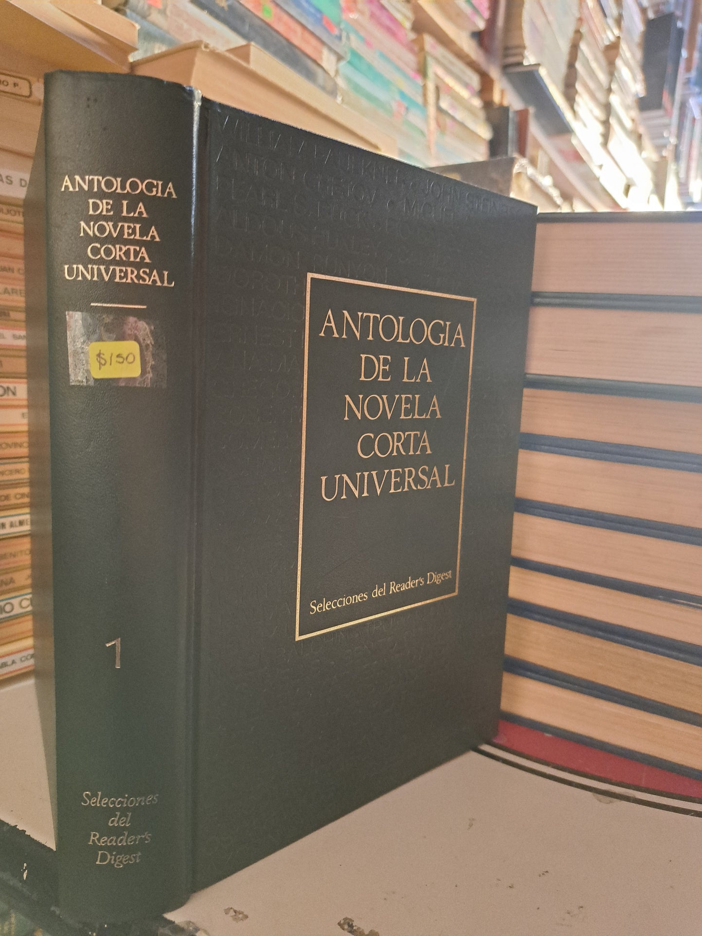 ANTOLOGIA DE LA NOVELA CORTA UNIVERSAL 1 SELECCIONES READER'S DIGEST USADO NOVELA LITERARIO 207