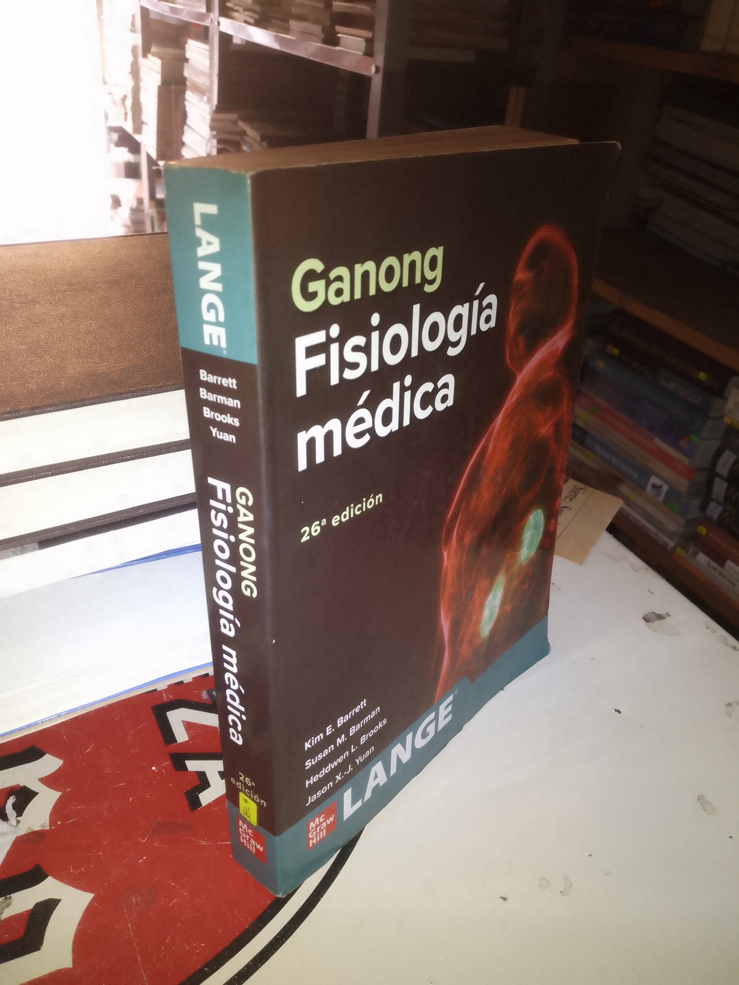 GANONG FISIOLOGÍA MÉDICA (VARIOS AUTORES) USADO MEDICINA LITERARIO 207