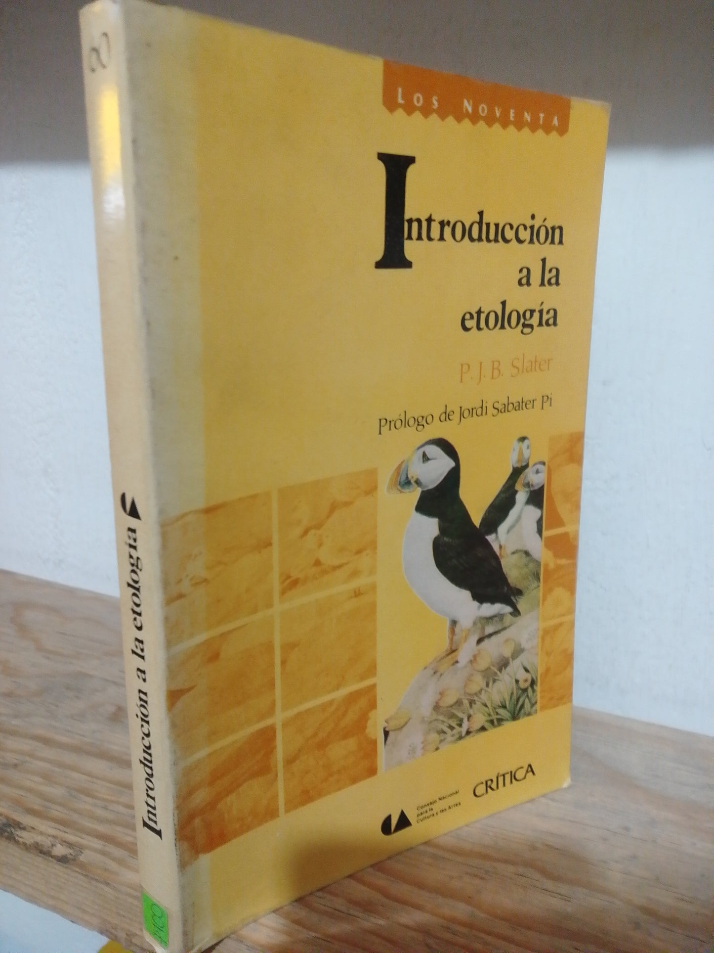 INTRODUCCION A LA ETOLOGIA POR P.J.B. SLATER USADO EDUCACION JUAREZ