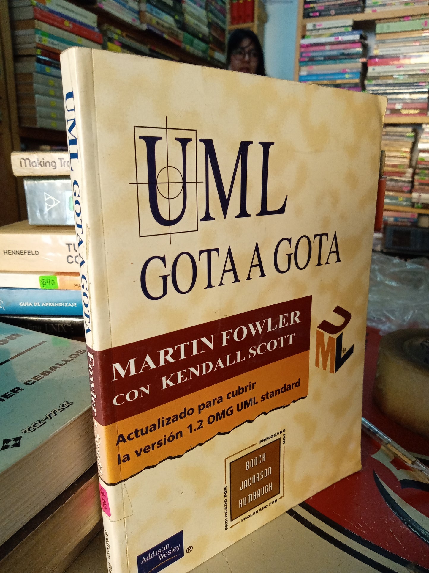 UML GOTA A GOTA POR MARTIN FOWLER CON KENDALL SCOTT USADO COMPUTACION LITERARIO 207