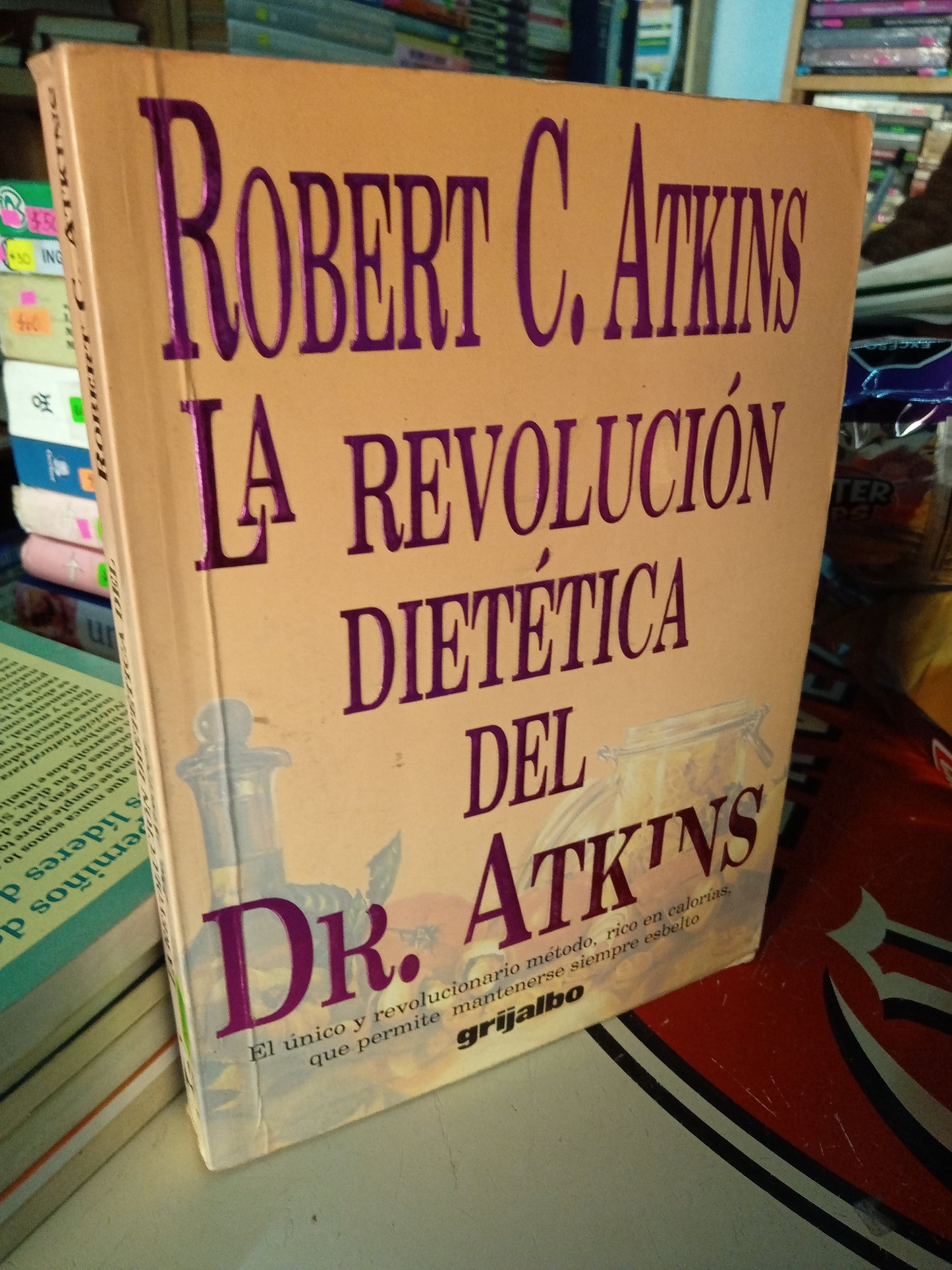 LA REVOLUCIÓN DIETETICA POR DR ATKINS USADO NUTRICIÓN LITERARIO 207