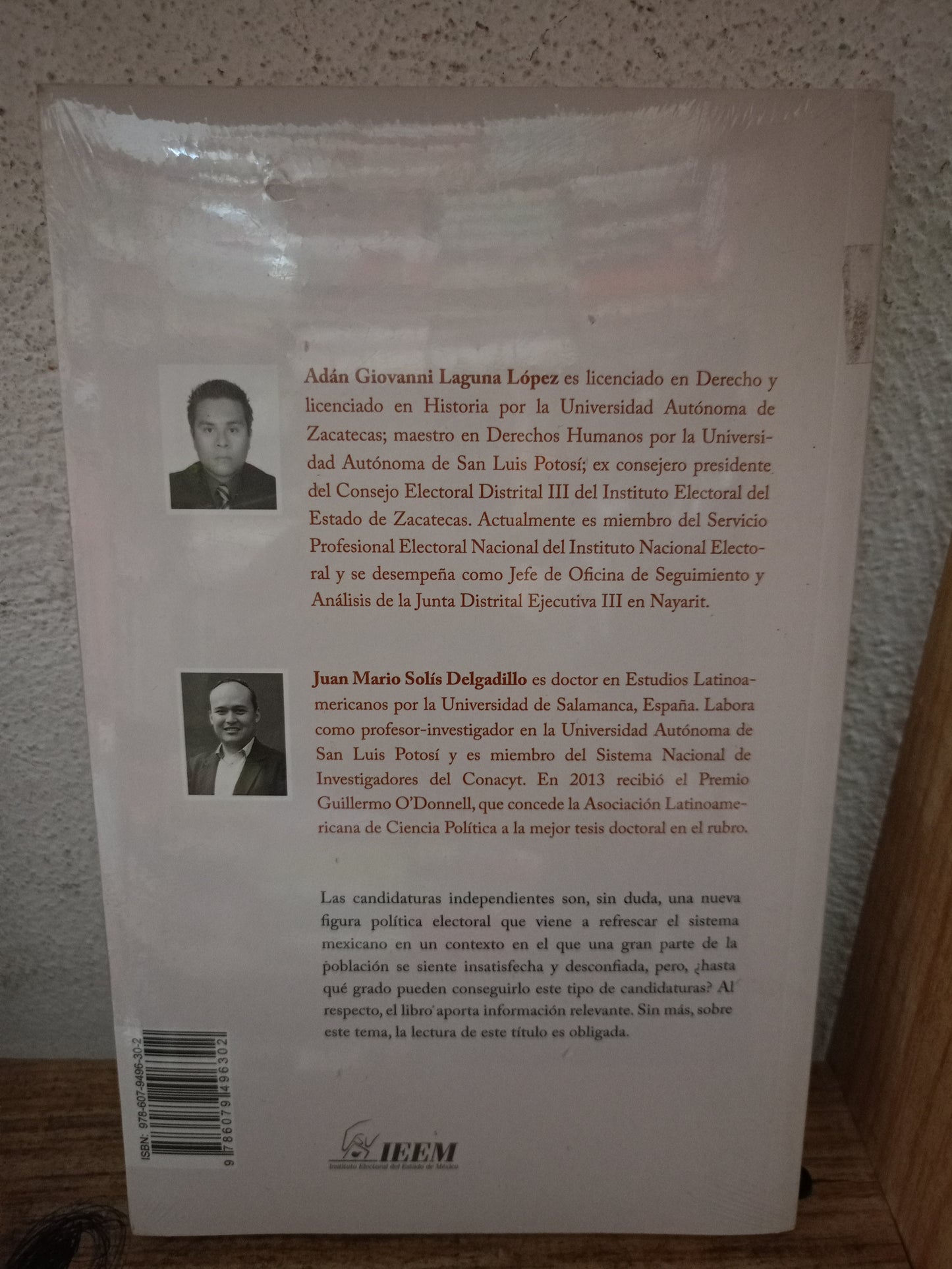 LAS CANDIDATURAS INDEPENDIENTES EN MÉXICO: UNA NUEVA VÍA PARA EL RECICLAJE POLÍTICO POR ADÁN GIOVANNI LAGUNA LÓPEZ Y JUAN MARIO SOLÍS DELGADILLO NUEVO POLÍTICA LITERARIO 305