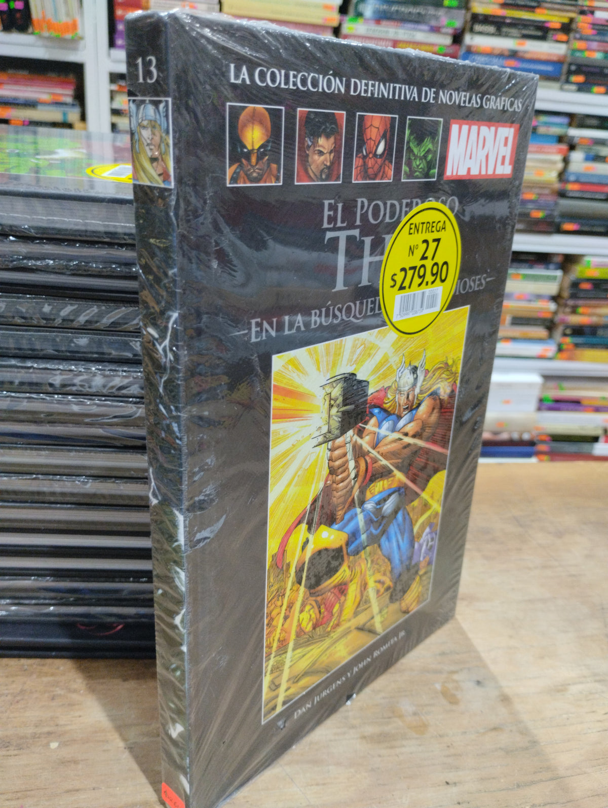 EL PODEROSO THOR EN LA BUSQUEDA DE LOS DIOSES POR DAN JURGENS USADO NOVELAS JUAREZ 515