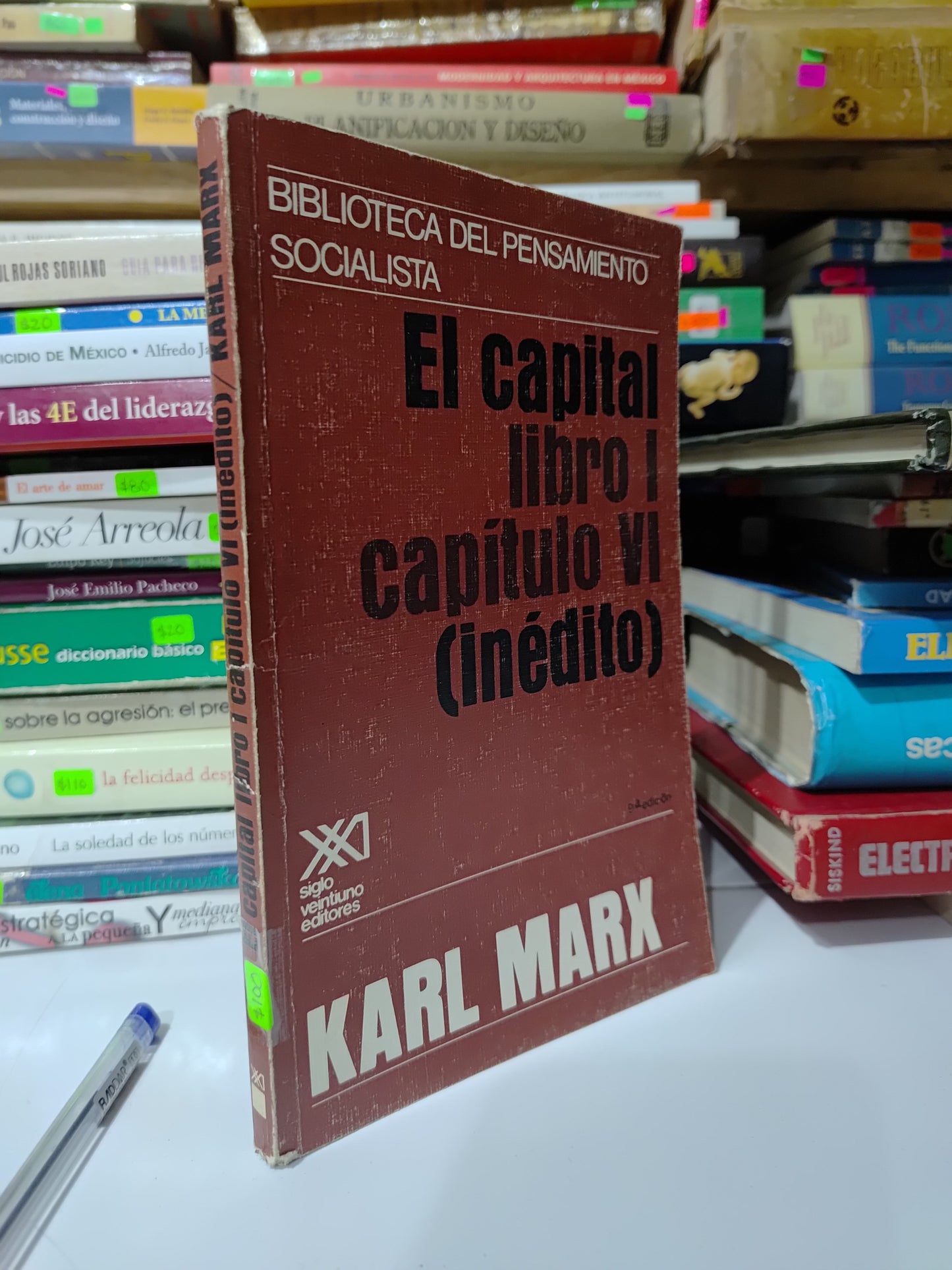 EL CAPITAL LIBRO 1 CAPITULO 6 POR KARL MARX USADO SOCIOLOGIA JUAREZ 507