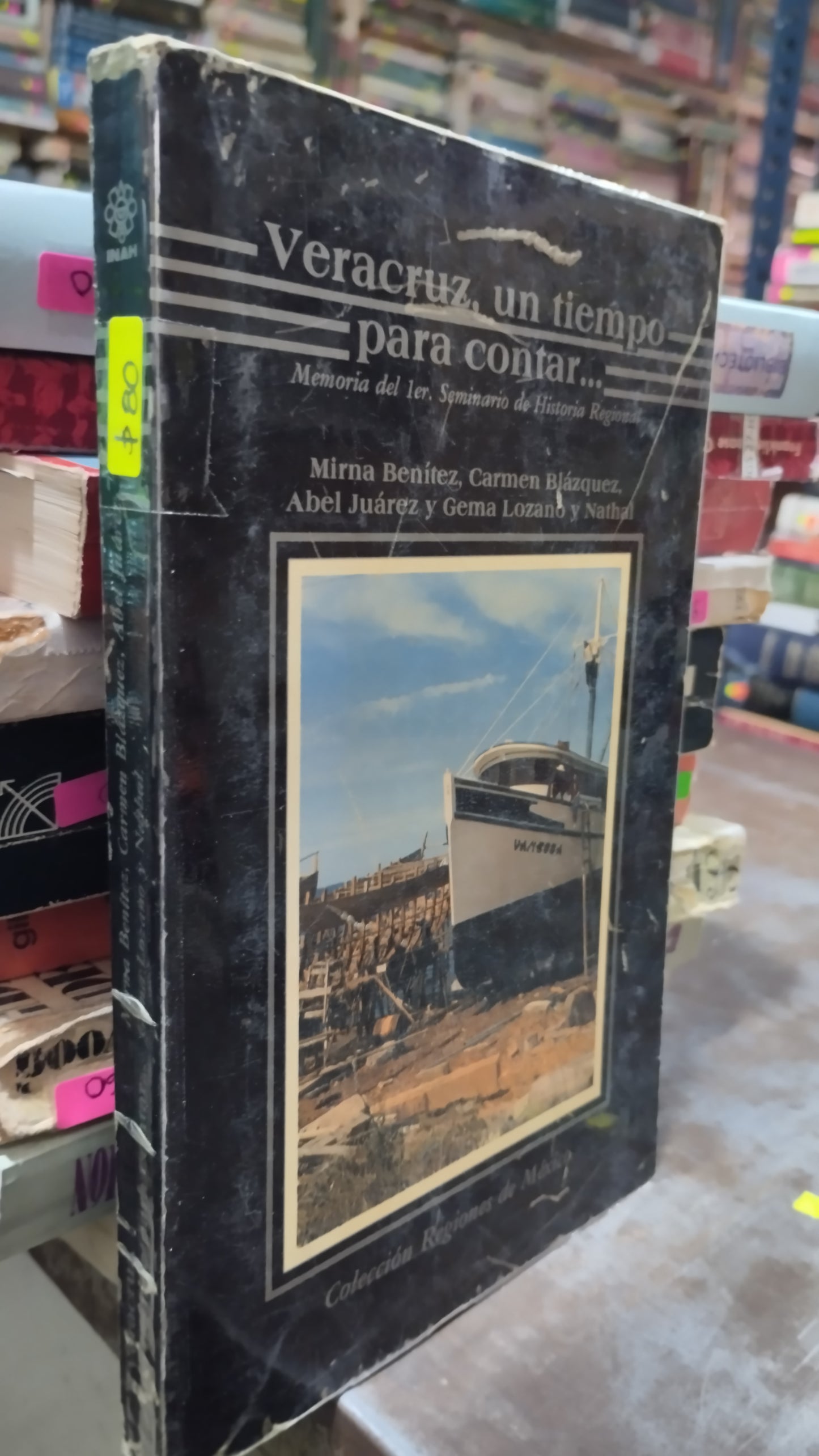 VERACRUZ UN TIEMPO PARA CONTAR POR MIRNA BENITEZ LIBRO USADO HISTORIA ALDAMA