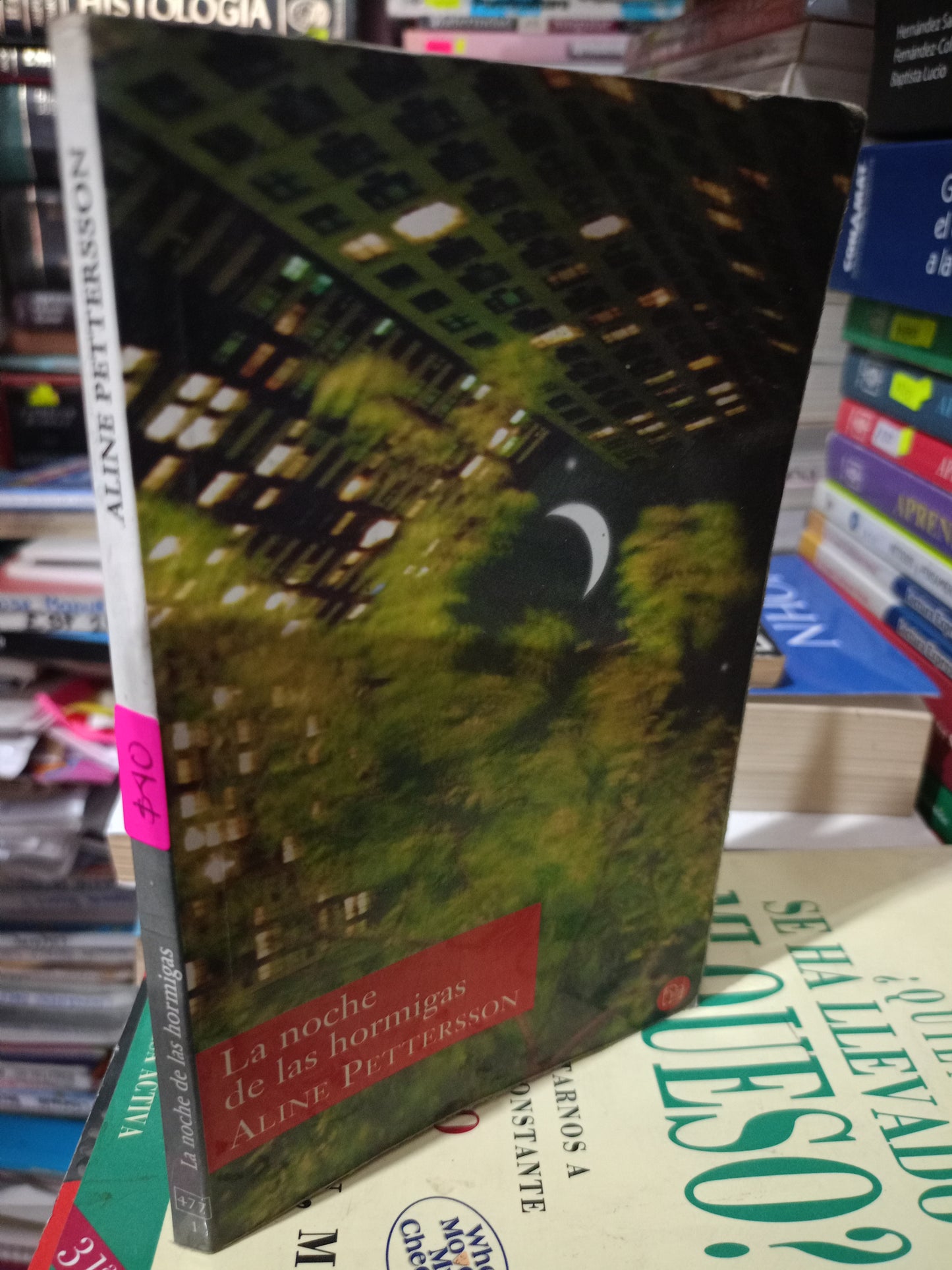 LA NOCHE DE LAS HORMIGAS POR ALINE PETTERSSON USADO S.PERSONAL LITERARIO 305