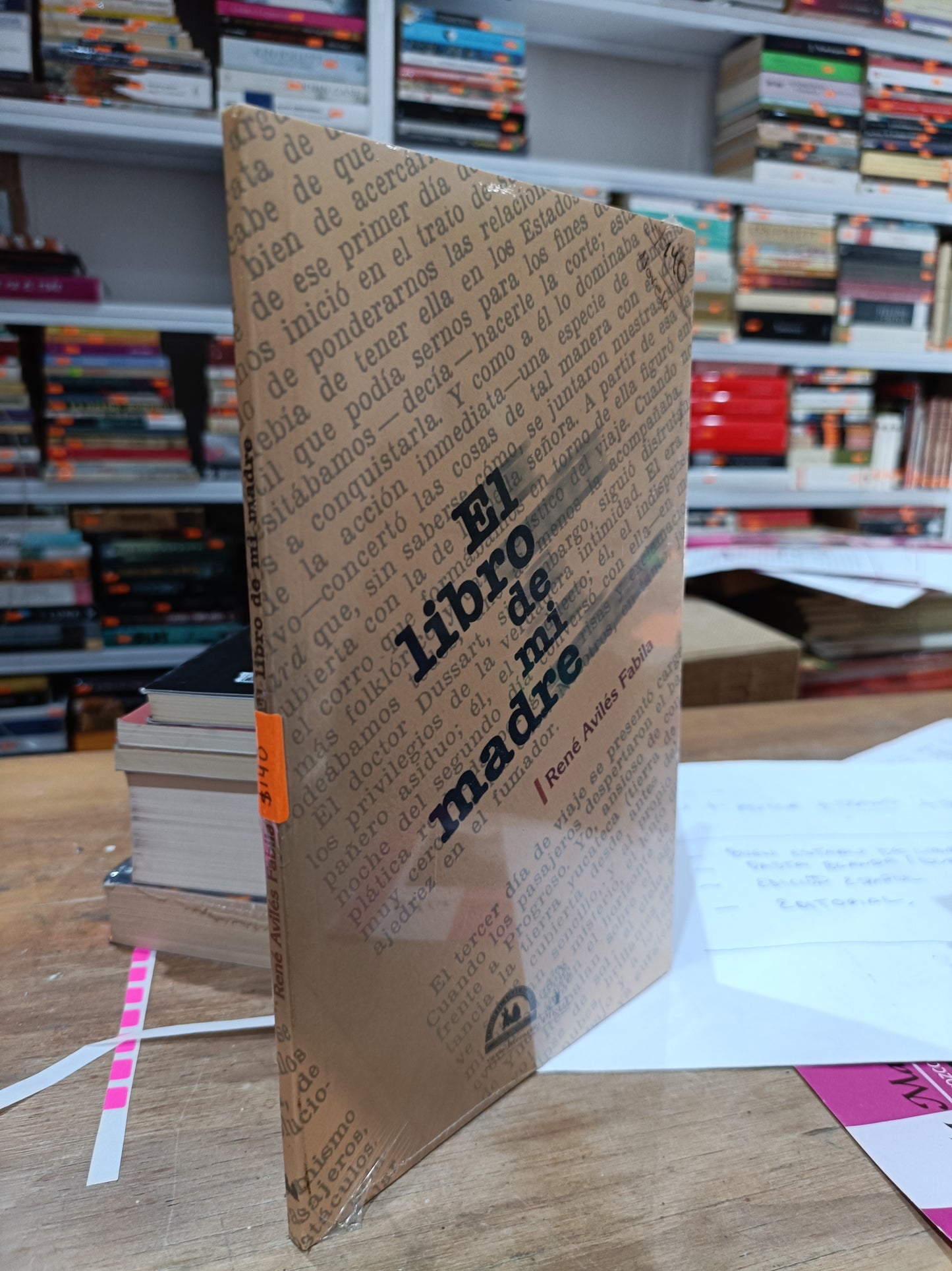 EL LIBRO DE MI MADRE POR RENE AVILES FABILA USADOS NOVELAS JUAREZ 515