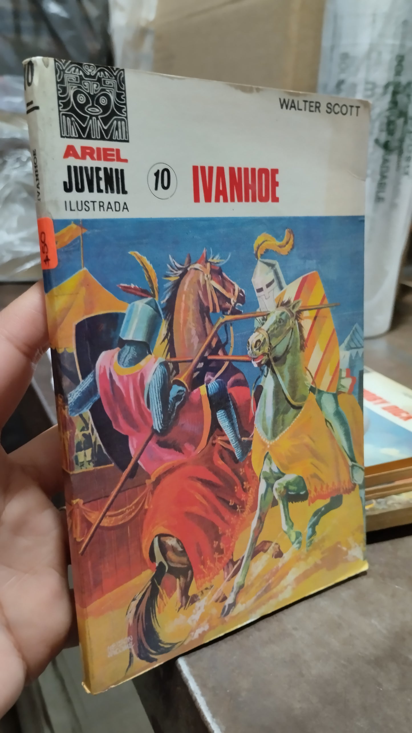 IVANHOE POR EDITORIAL ARIEL LIBRO USADO INFANTIL ALDAMA