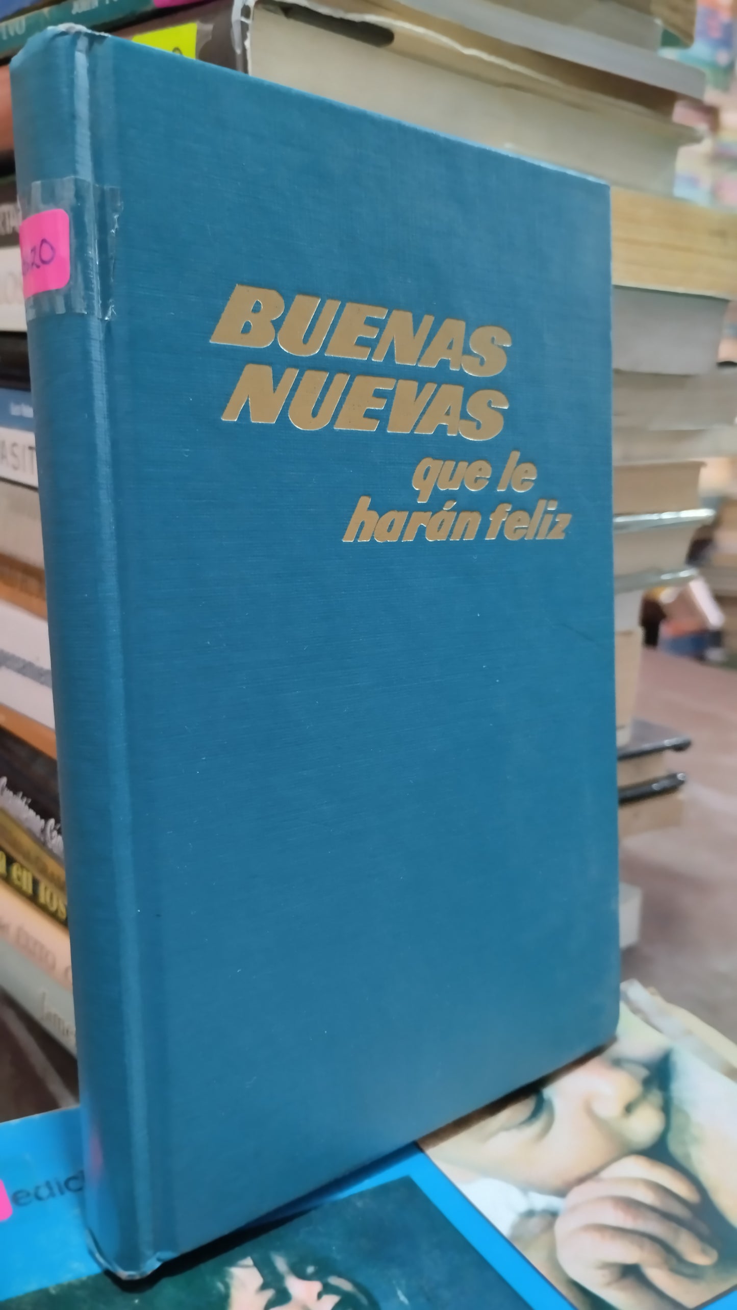 BUENAS NUEVAS QUE LE HARAN FELIZ LIBRO USADO SUPERACION PERSONAL ALDAMA