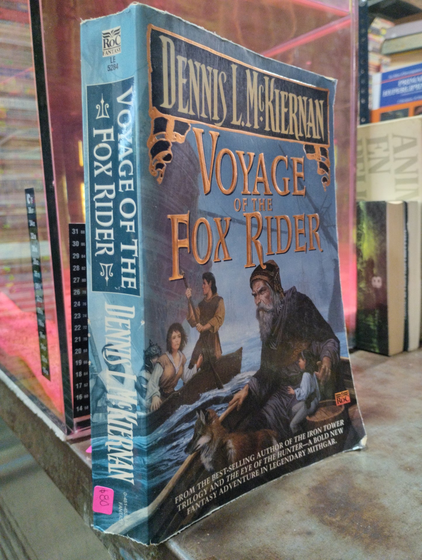 VOYAGE OF THE FOX RIDER POR DENNIS L. MC. KIERNAN USADO IDIOMAS ALDAMA