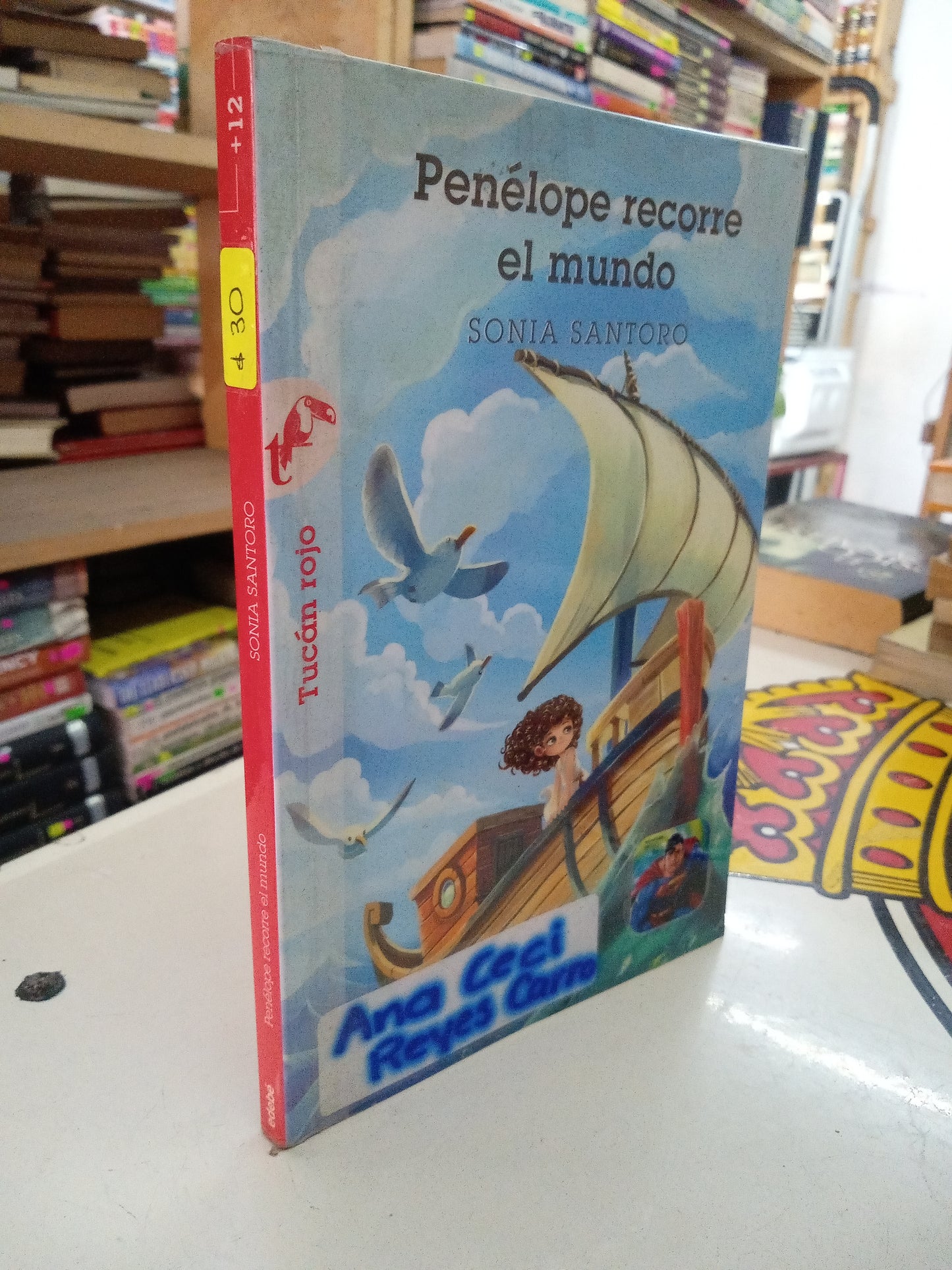 PENELOPE RECORRE EL MUNDO POR SONIA SANTORO USADO INFANTIL LITERARIO 207