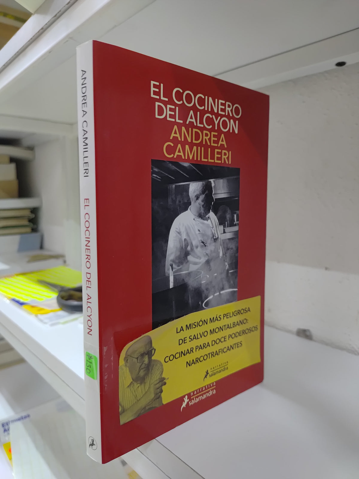 EL COCINERO DEL ALCYON POR ANDREA CAMILLERI USADO NOVELAS JUAREZ 515