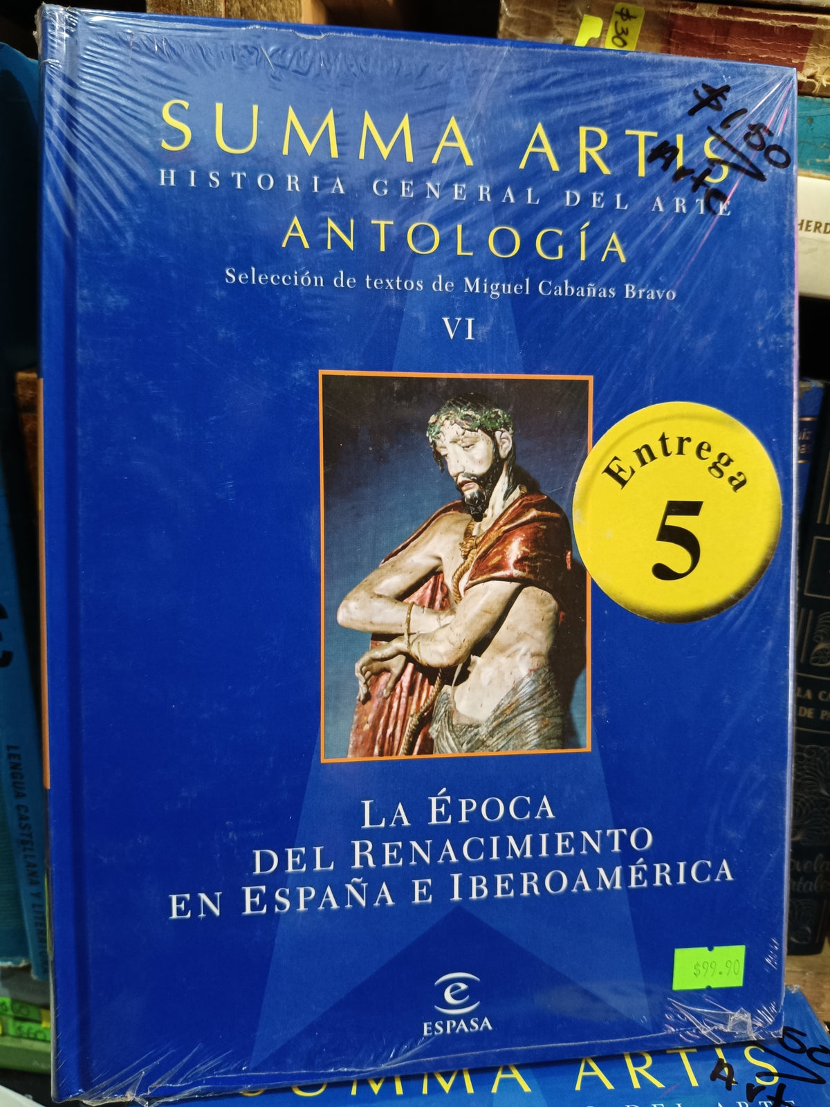 LA EPOCA DEL RENACIMIENTO EN ESPAÑA E IBEROAMERICA SUMMA ARTIS ANTOLOGIA USADO ARTE LITERARIO 305