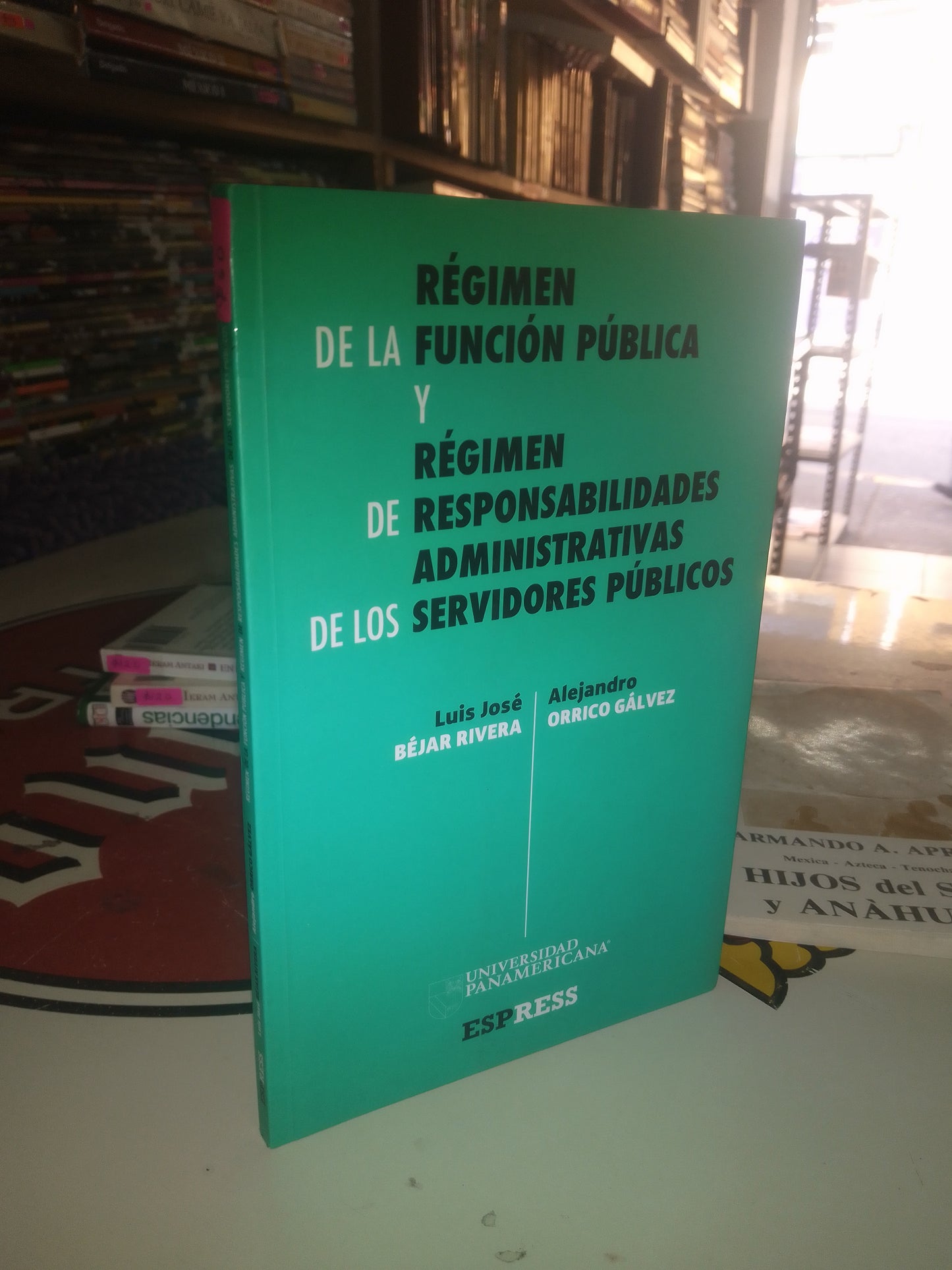 RÉGIMEN DE LA FUNCIÓN PÚBLICA Y RÉGIMEN DE RESPONSABILIDADES ADMINISTRATIVAS DE LOS SERVIDORES PÚBLICOS POR LUIS JOSÉ BÉJAR RIVERA Y ALEJANDRO ORRICO GÁLVEZ USADO DERECHO LITERARIO 207