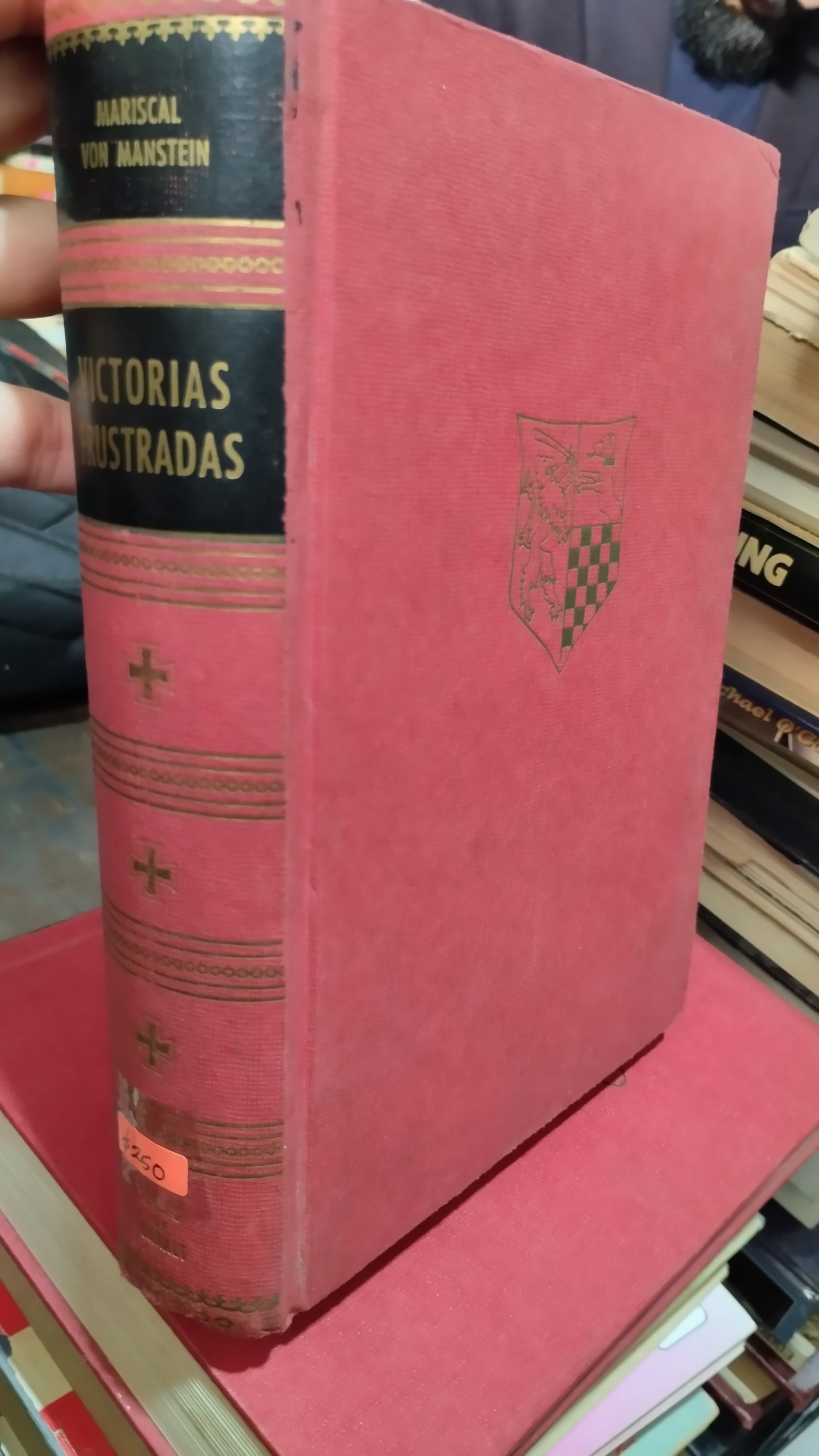 VICTORIAS FRUSTRADAS POR MARISCAL VON MANSTEIN LIBRO USADO HISTORIA ALDAMA
