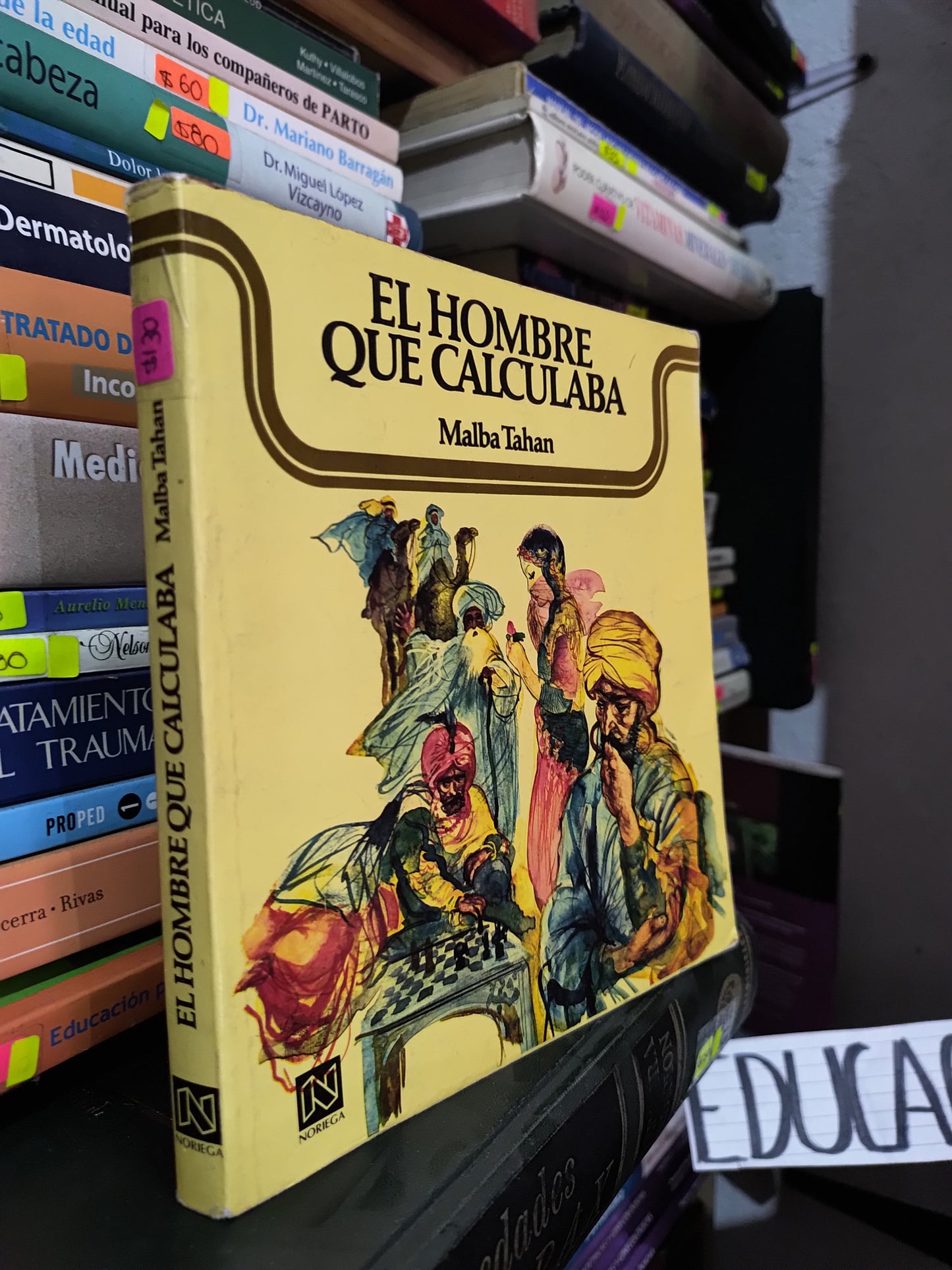 EL HOMBRE QUE CALCULABA POR MALBA TAHAN USADO NOVELAS LITERARIO 305