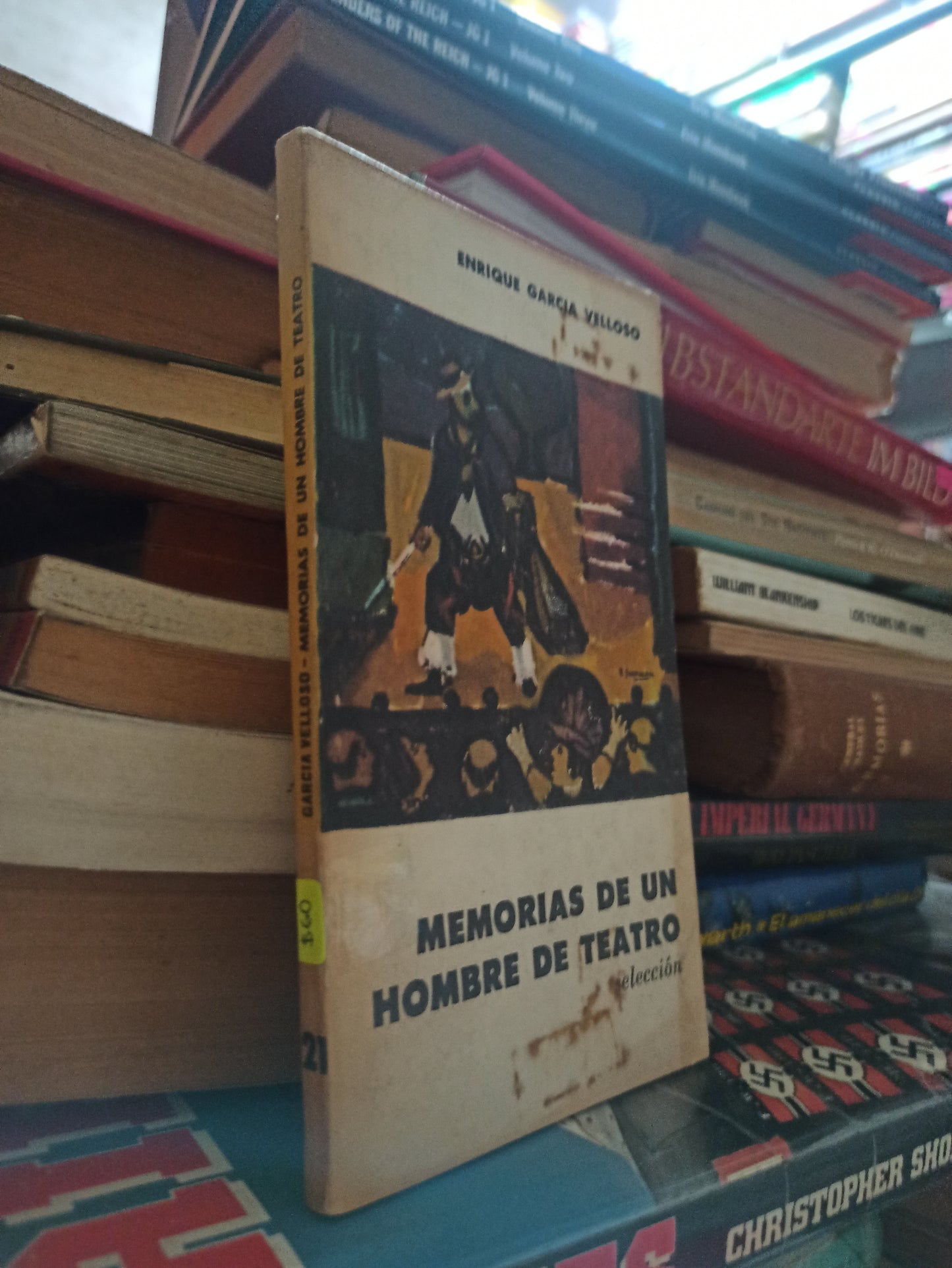 MEMORIAS DE UN HOMBRE DE TEATRO POR JORGE GARCIA VELLOSO USADO NOVELAS ALDAMA