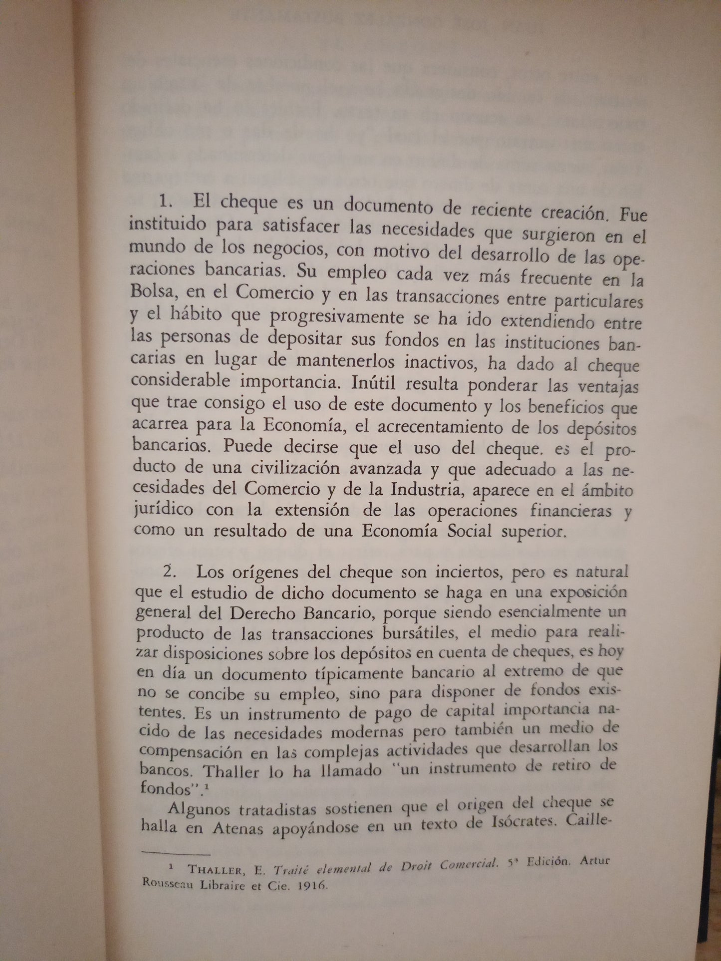 EL CHEQUE POR JUAN JOSÉ GONZÁLEZ BUSTAMANTE USADO DERECHO LITERARIO 305