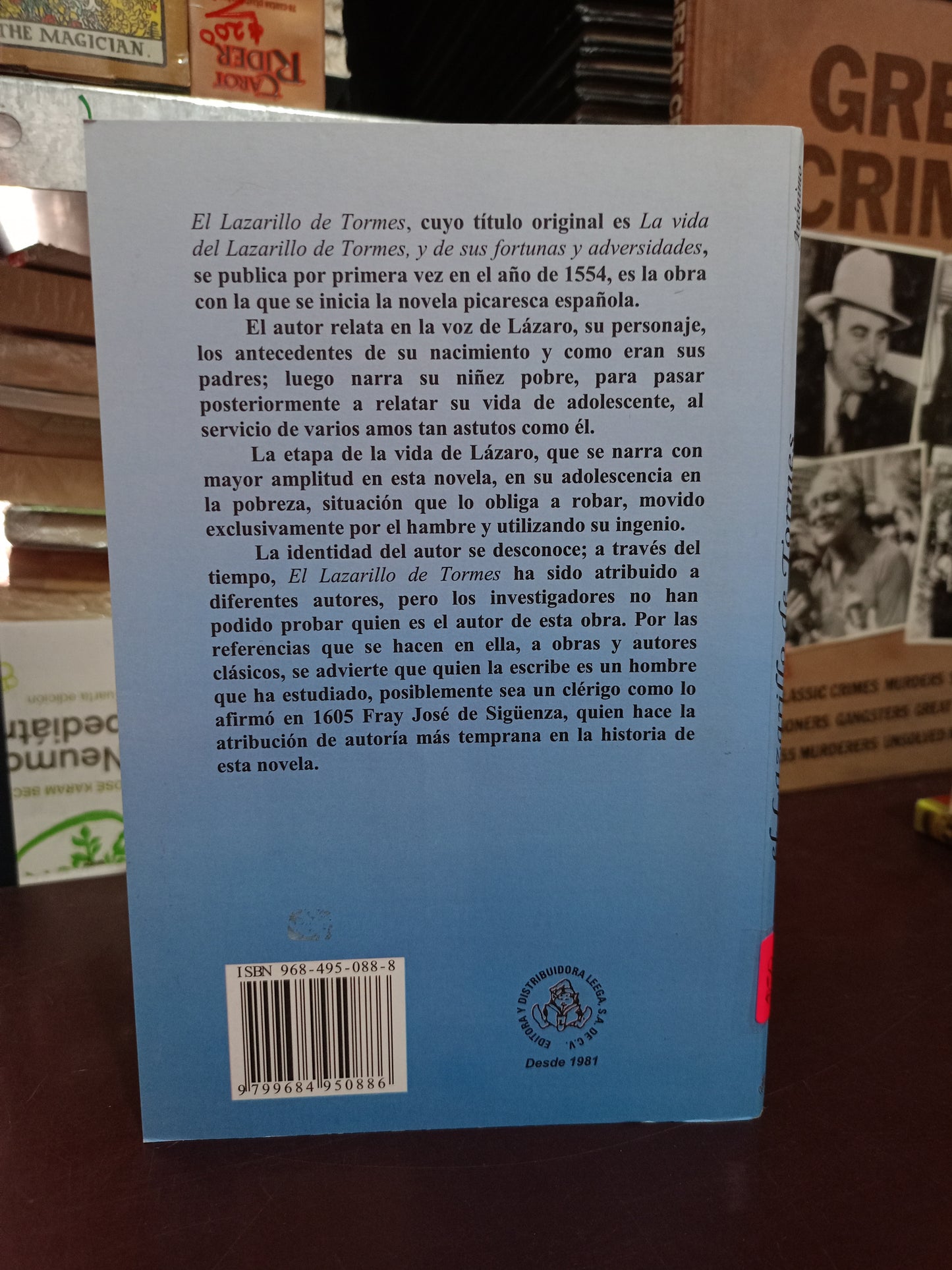 EL LAZARILLO DE TORMES USADO NOVELA LITERARIO 305