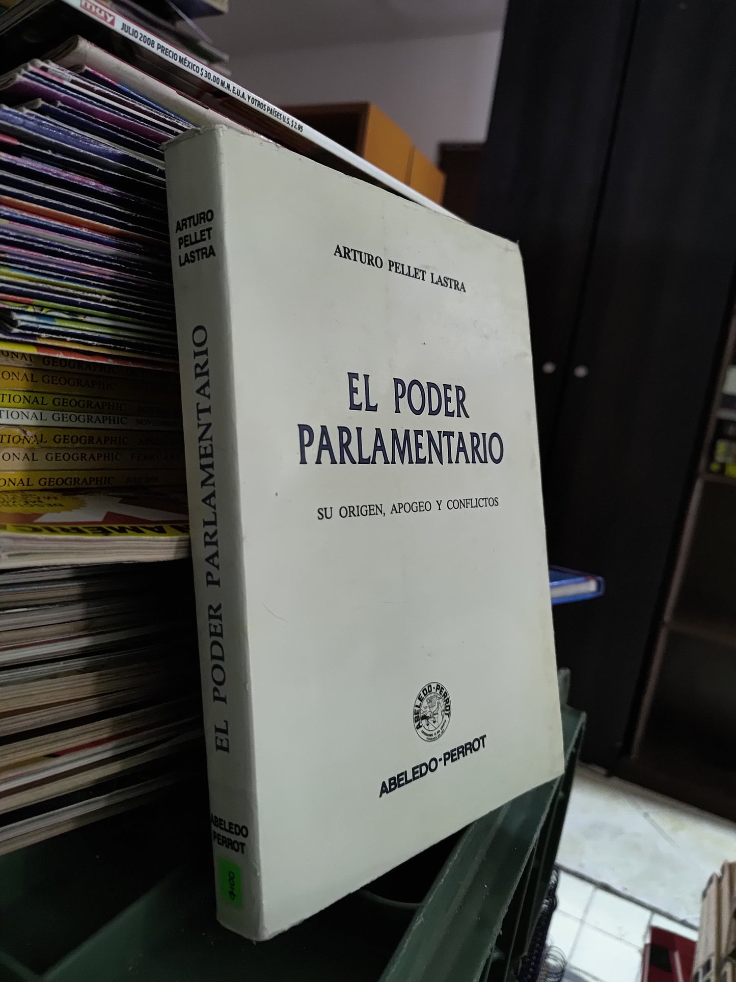 EL PODER PERLAMENTARIO POR ARTURO PELLET LASTRA USADO DERECHO JUAREZ 515