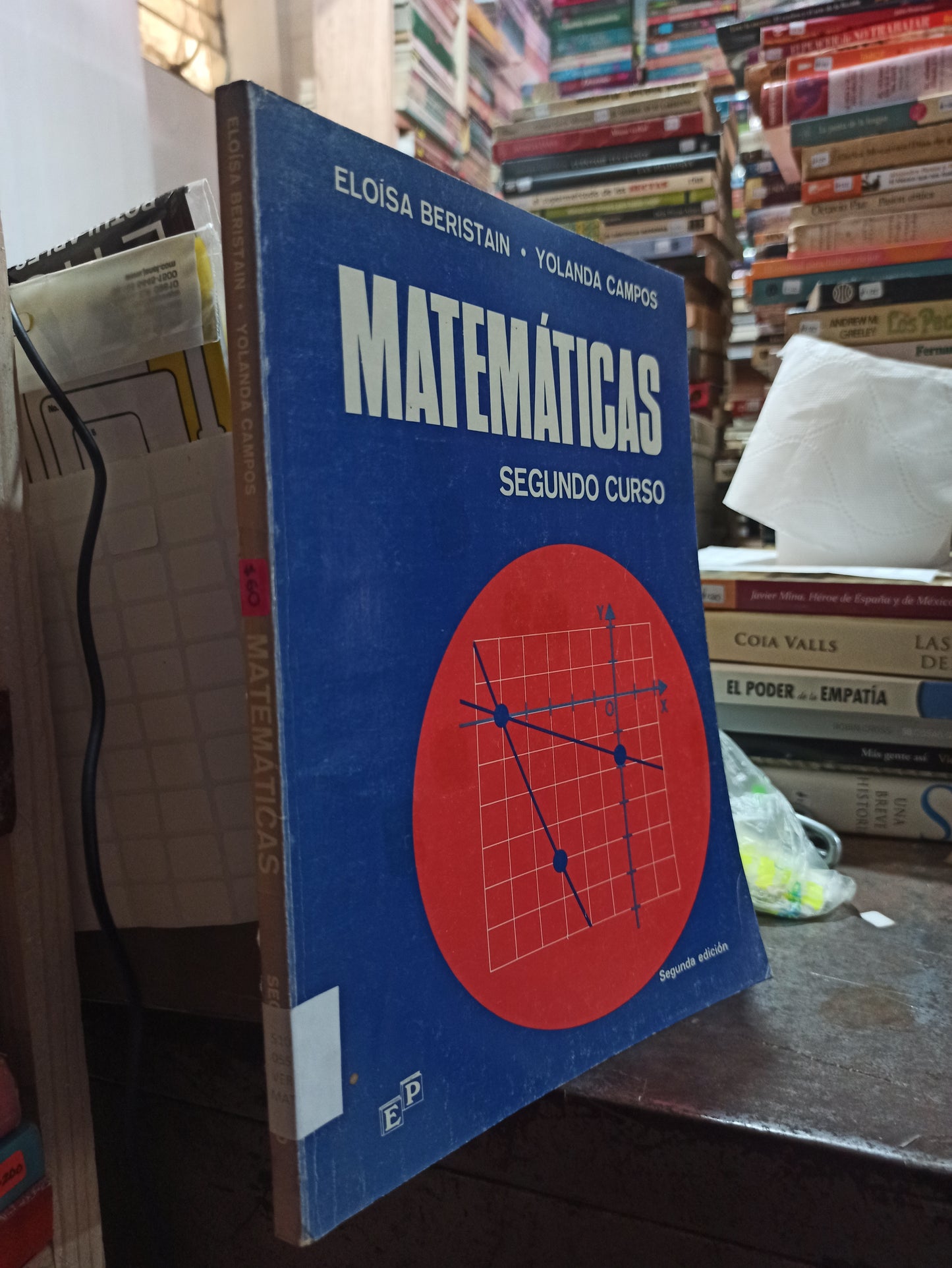 MATEMATICAS SEGUNDO CURSO POR ELOISA BERISTAN USADO MATEMÁTICAS ALDAMA