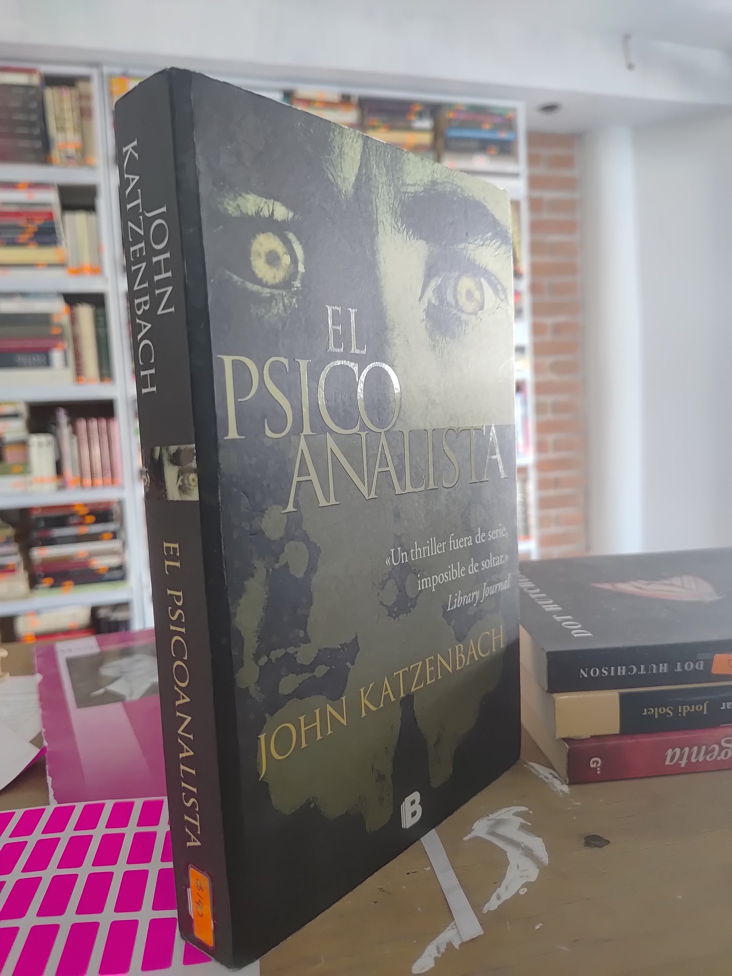 EL PSICOANALISTA POR JOHN KATZENBACH USADO NOVELAS JUAREZ 515