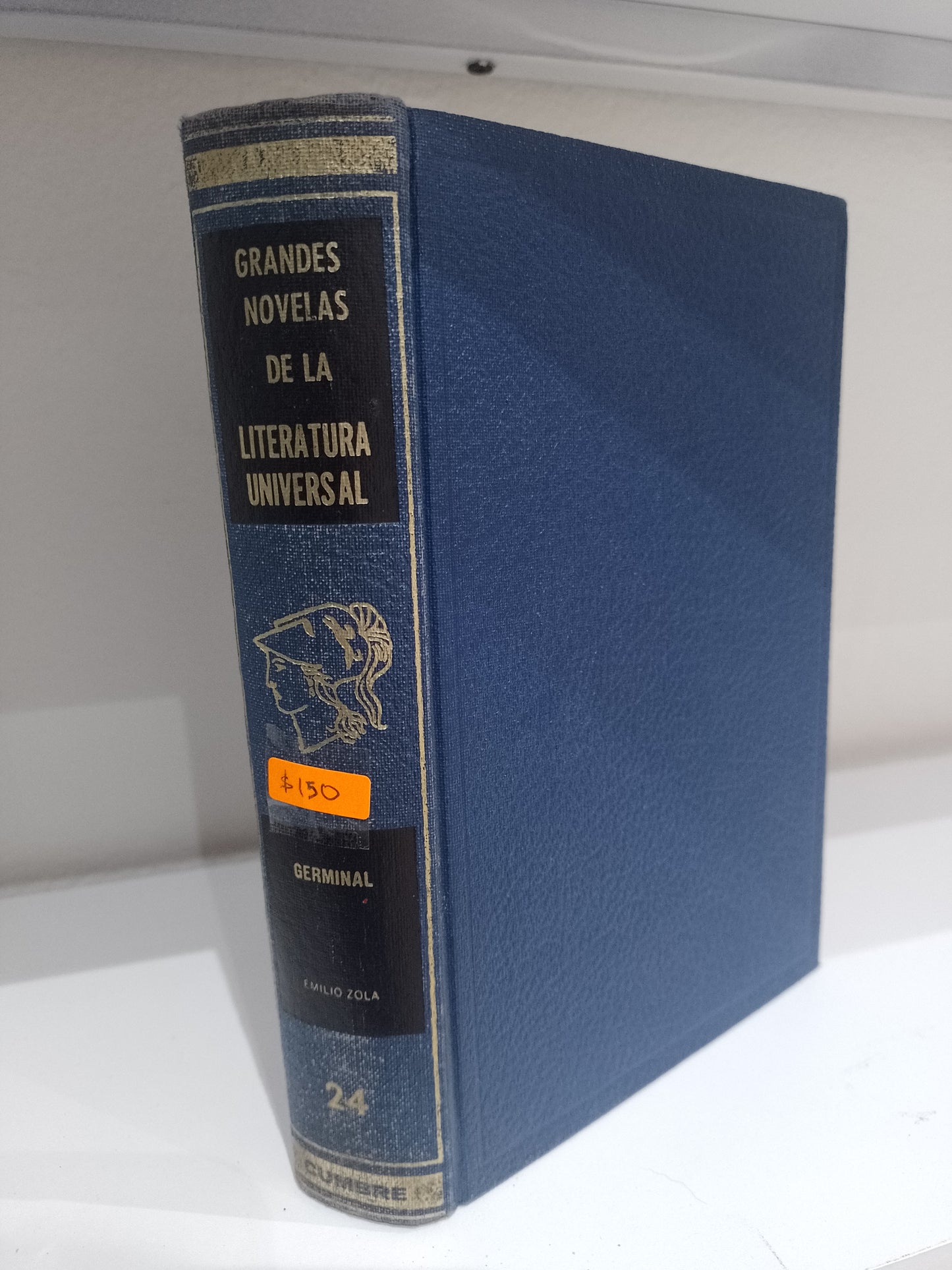 GERMINAL POR EMILIO ZOLA USADO NOVELA JUAREZ 515