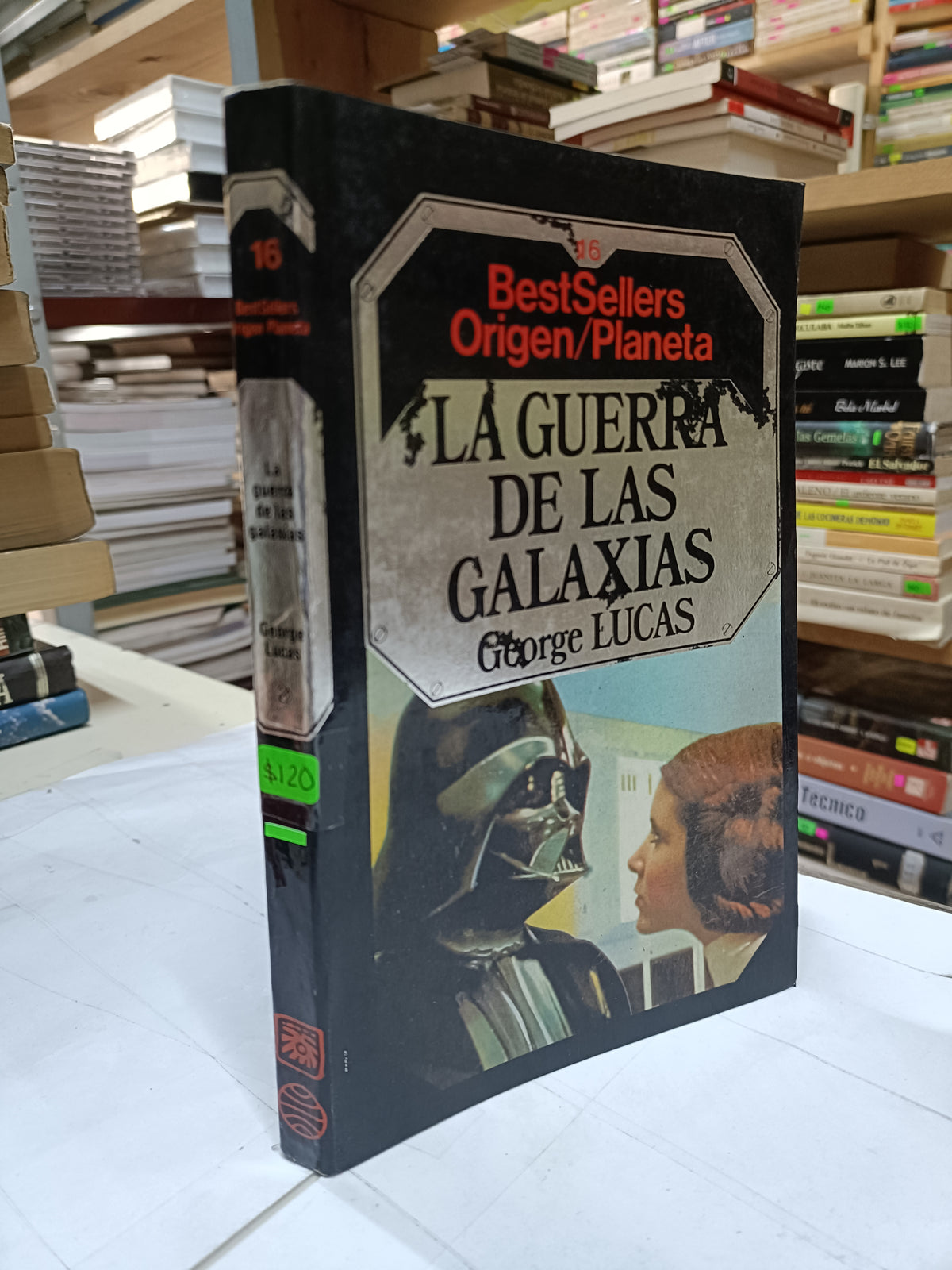 LA GUERRA DE LAS GALAXIAS POR GEORGE LUCAS USADO NOVELA LITERARIO 207