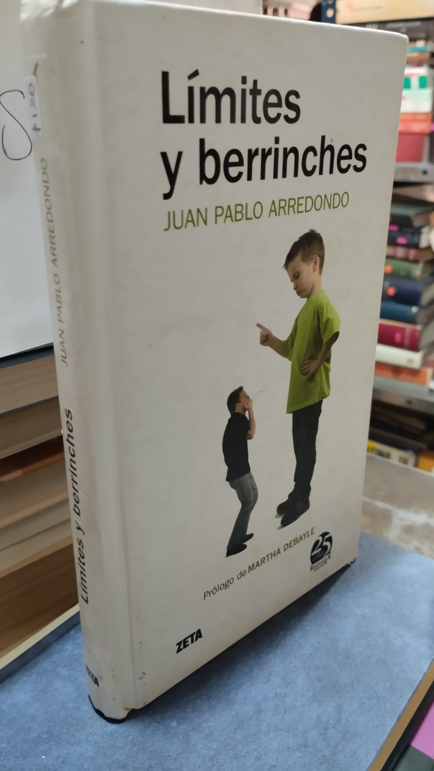 LIMITES Y BERRINCHES POR JUAN PABLO ARREDONDO LIBRO USADO SUPERACION PERSONAL ALDAMA
