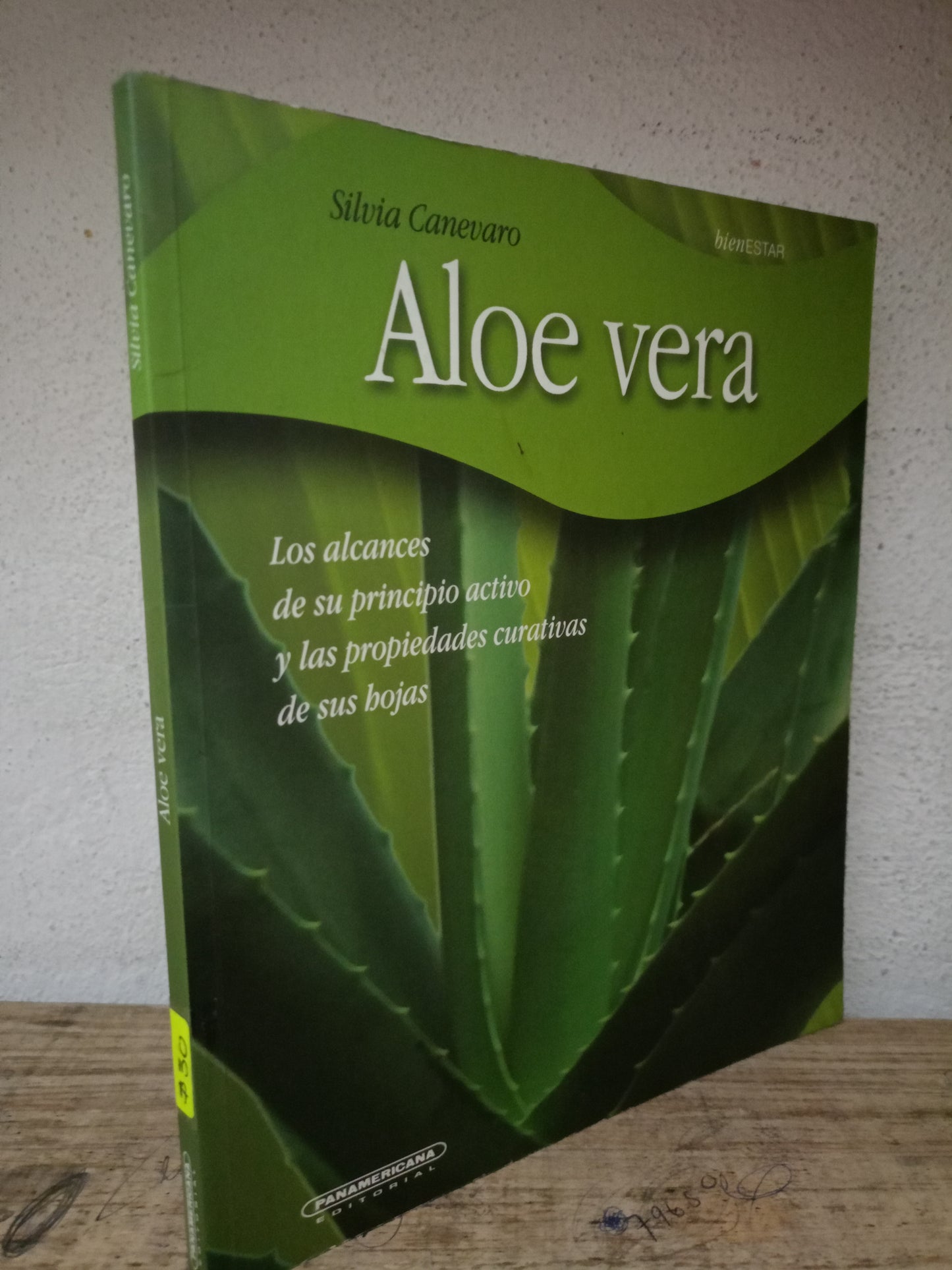 ALOE VERA POR SILVIA CANEVARO USADO SALUD LITERARIO 305