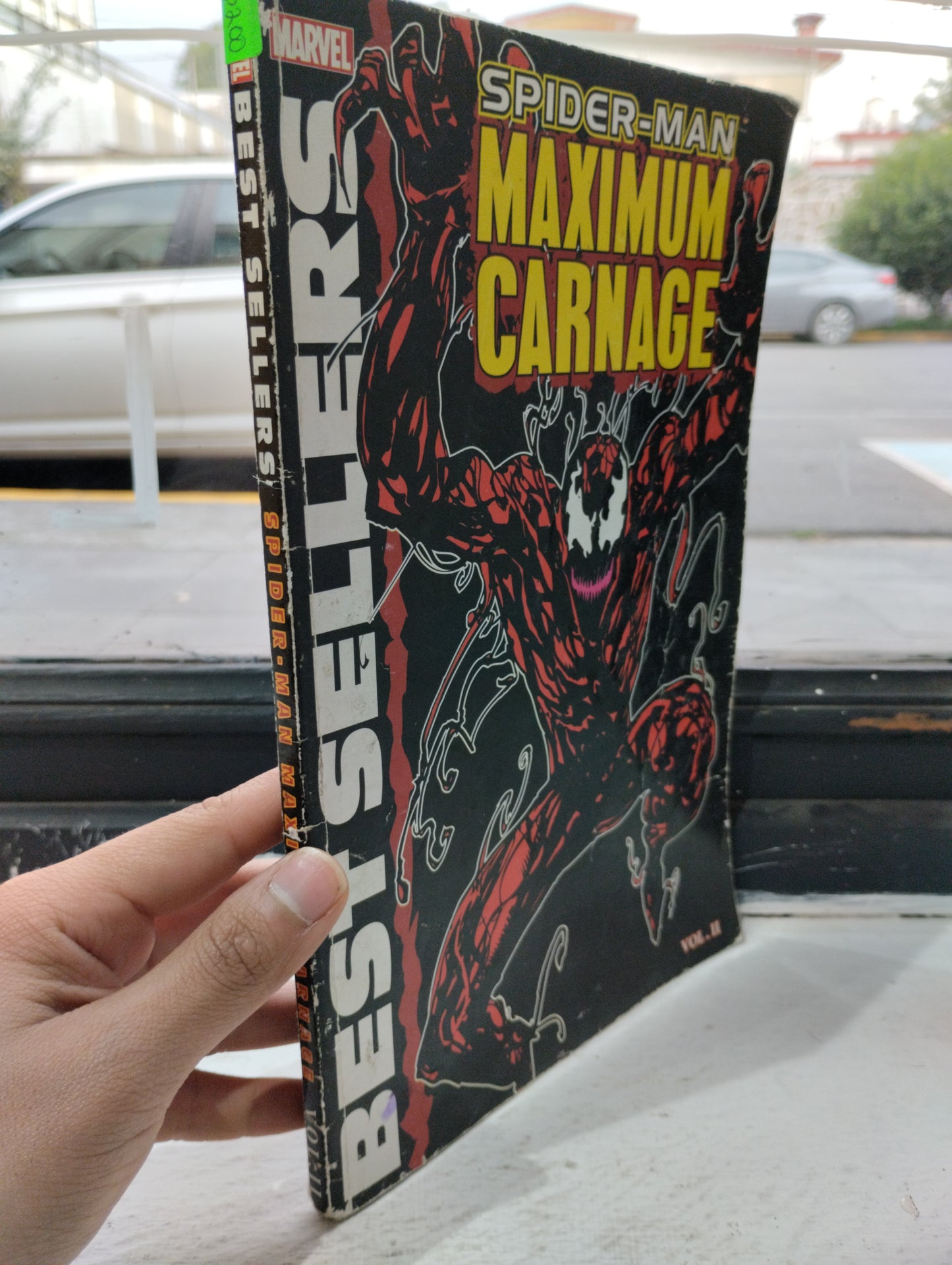 SPIDERMAN MAXIMUN CARNAGE BEST SELLERS MARVEL USADO NOVELAS JUAREZ 515