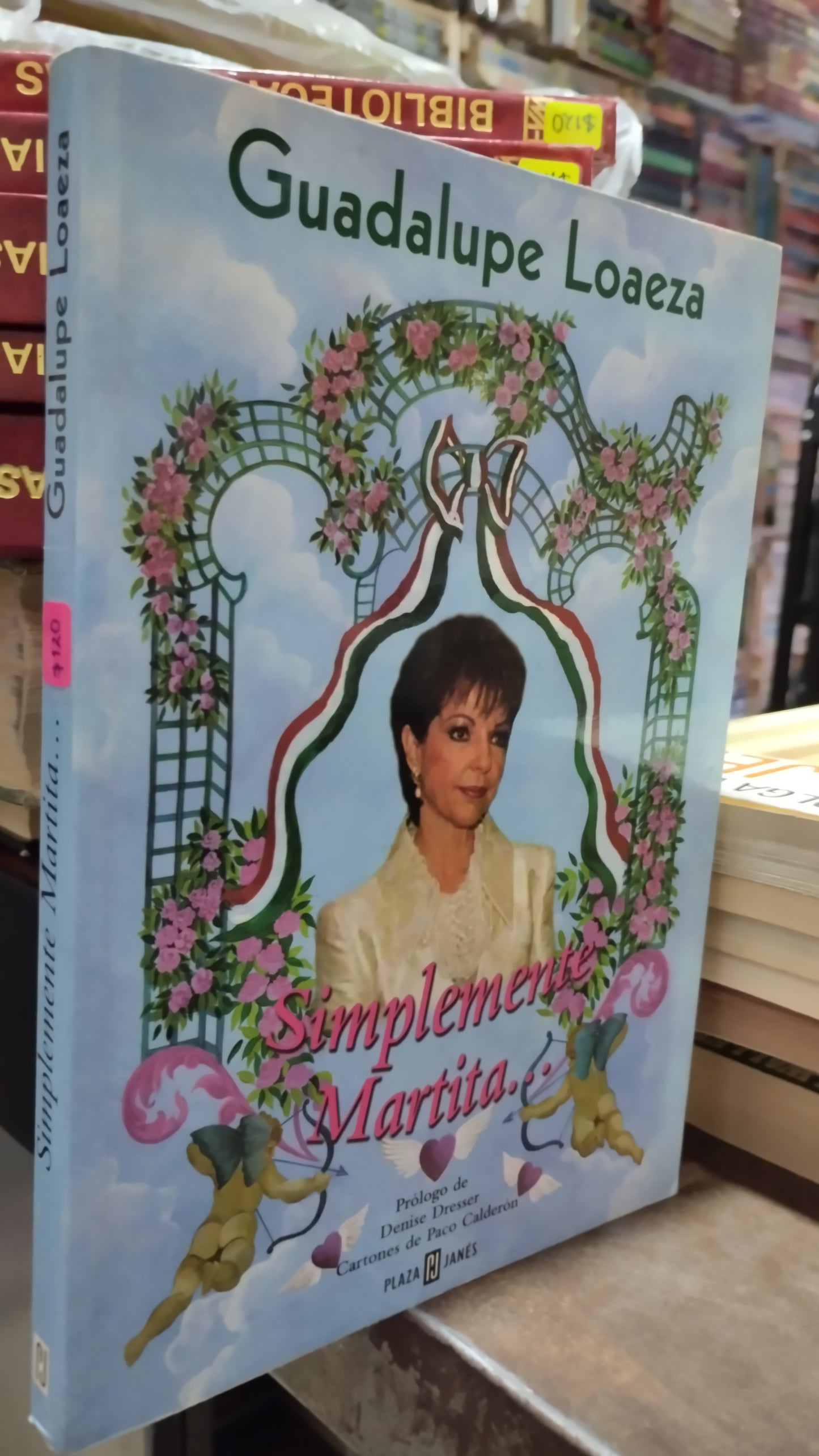 SIMPLEMENTE MARTITA POR GUADALUPE LOAEZA LIBRO USADO POLITICA ALDAMA