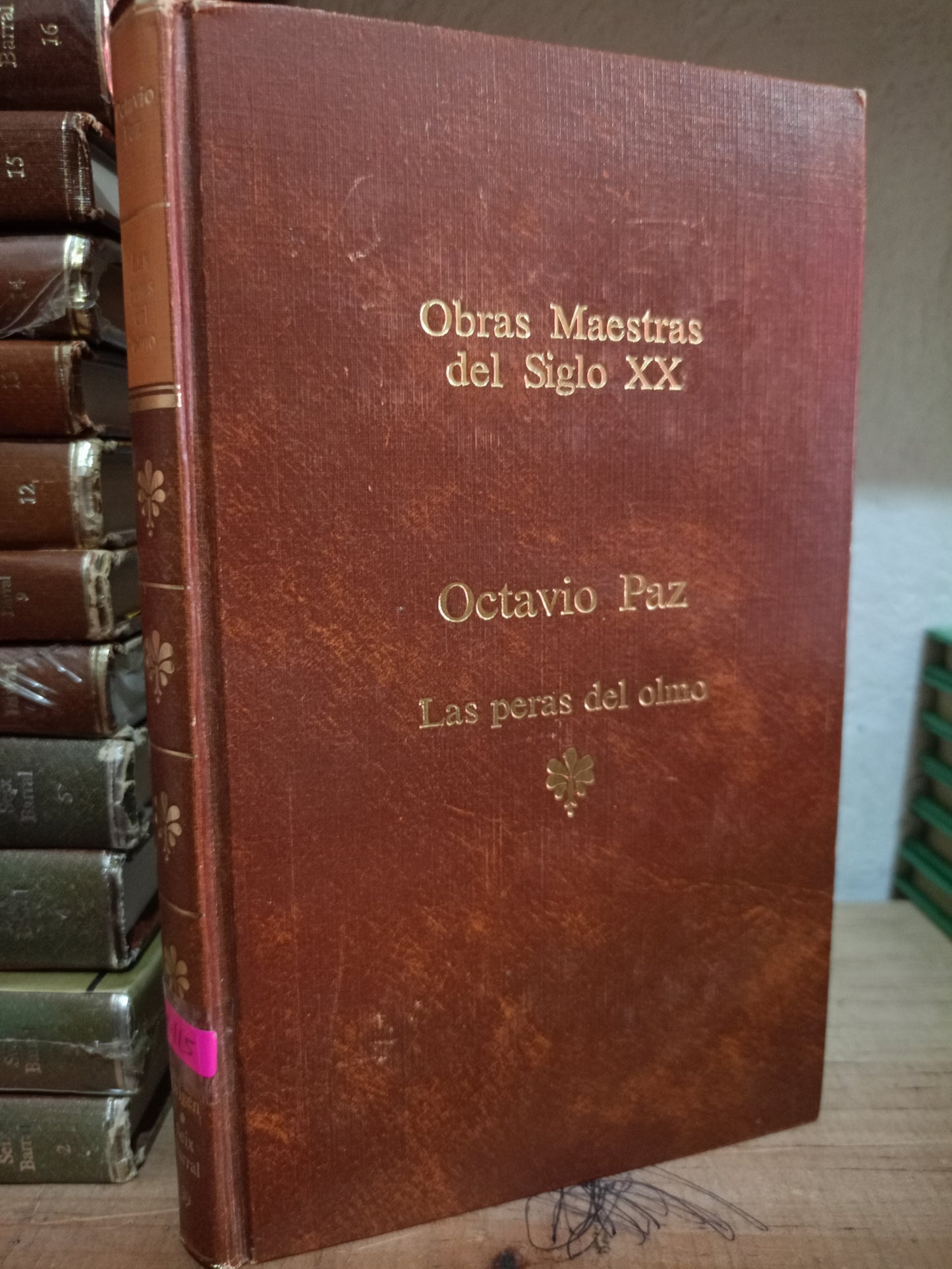 LAS PERAS DEL OLMO POR OCTAVIO PAZ USADO NOVELA LITERARIO 305