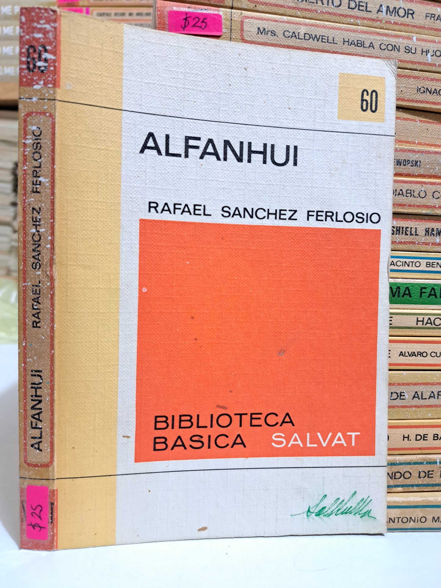 ALFANHUI RAFAEL SÁNCHEZ FERLOSIO USADO NOVELA JUÁREZ