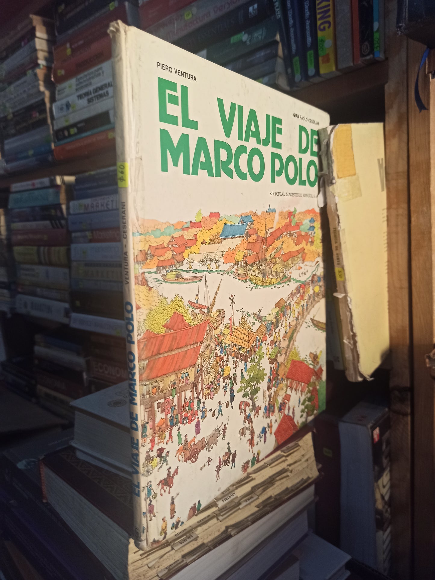 EL VIAJE DE MARCO POLO POR PIERO VENTURA USADO INFANTIL LITERARIO 207