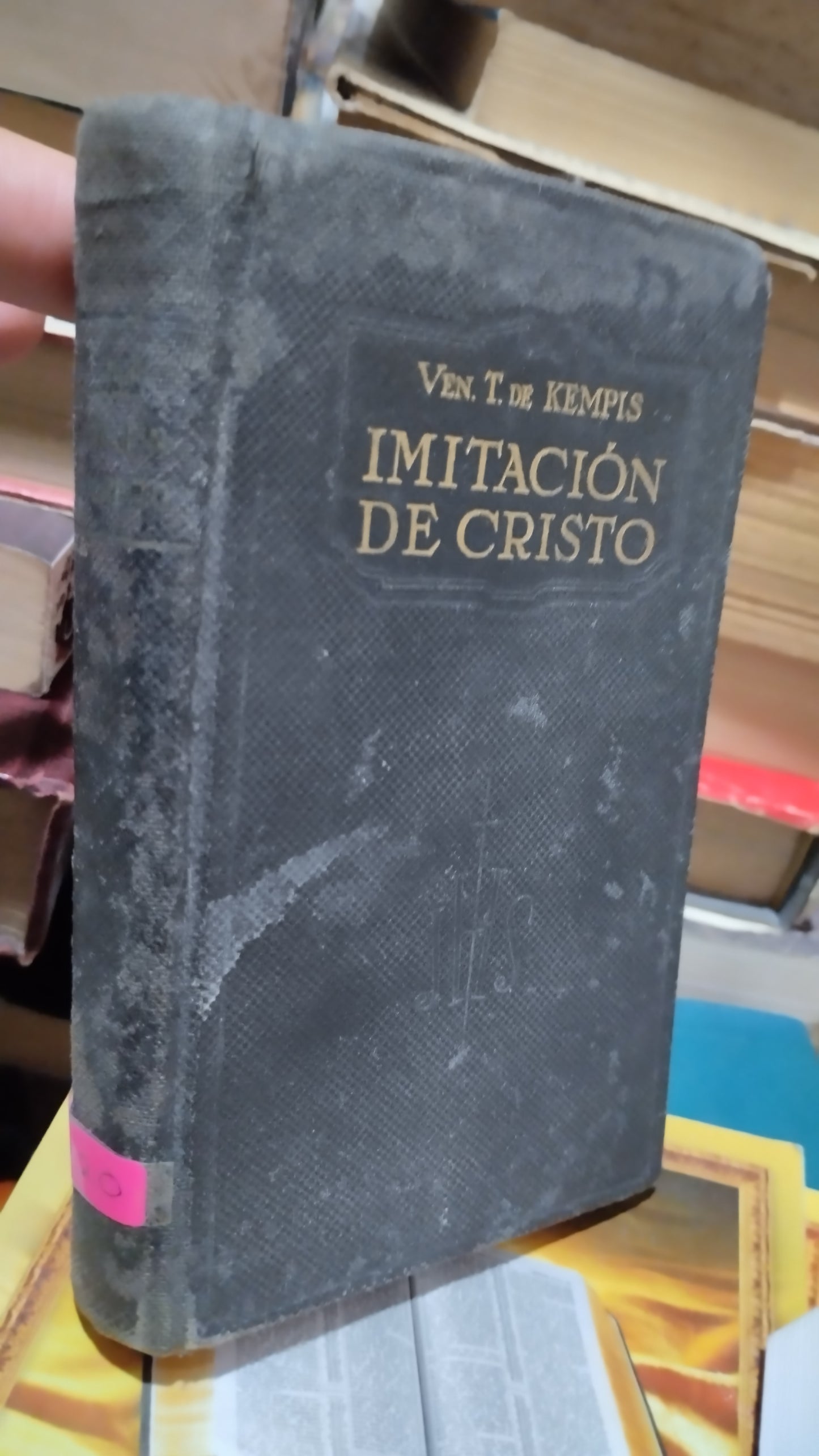 IMITACION DE CRISTO POR VEN T DE KEMPIS LIBRO USADO RELIGION ALDAMA
