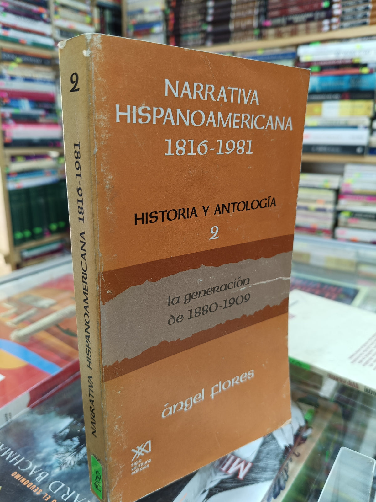 NARRATIVA HISPANOAMERICANA 1816-1981 POR ANGEL FLORES USADO HISTORIA JUAREZ 507