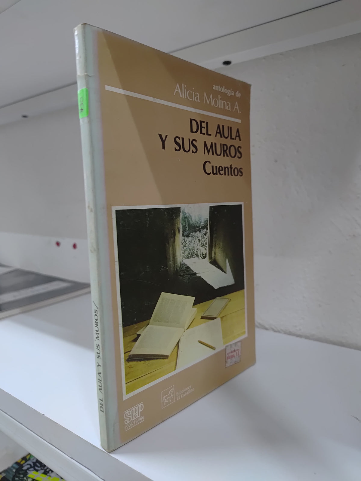 DEL AULA Y SUS MUROS CUENTOS POR ALICIA MOLINA A. USADO EDUCACION JUAREZ 515