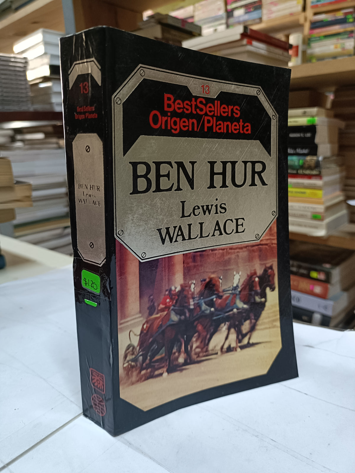 BEN HUR POR LEWIS WALLACE USADO NOVELA LITERARIO 207