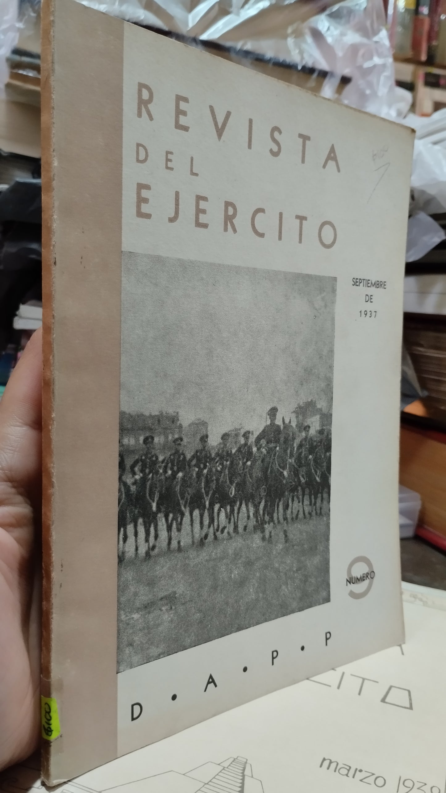 REVISTA DEL EJERCITO 9 LIBRO USADO ESTADO DE MEXICO ALDAMA