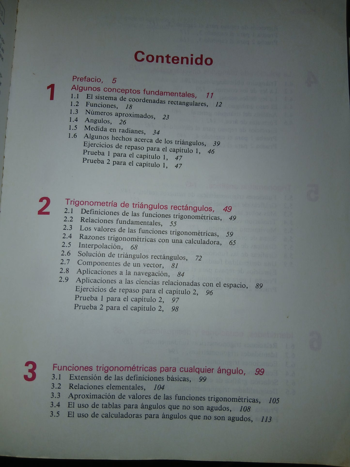 TRIGONOMETRÍA PLANA DE BERNARD J. RICE Y JERRY D. STRANGE USADO TRIGONOMETRÍA LITERARIO 207