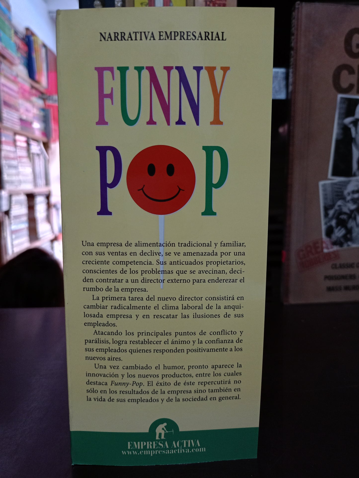 FUNNY POP POR ENRIQUE DE MORA USADO SUPERACIÓN PERSONAL LITERARIO 305