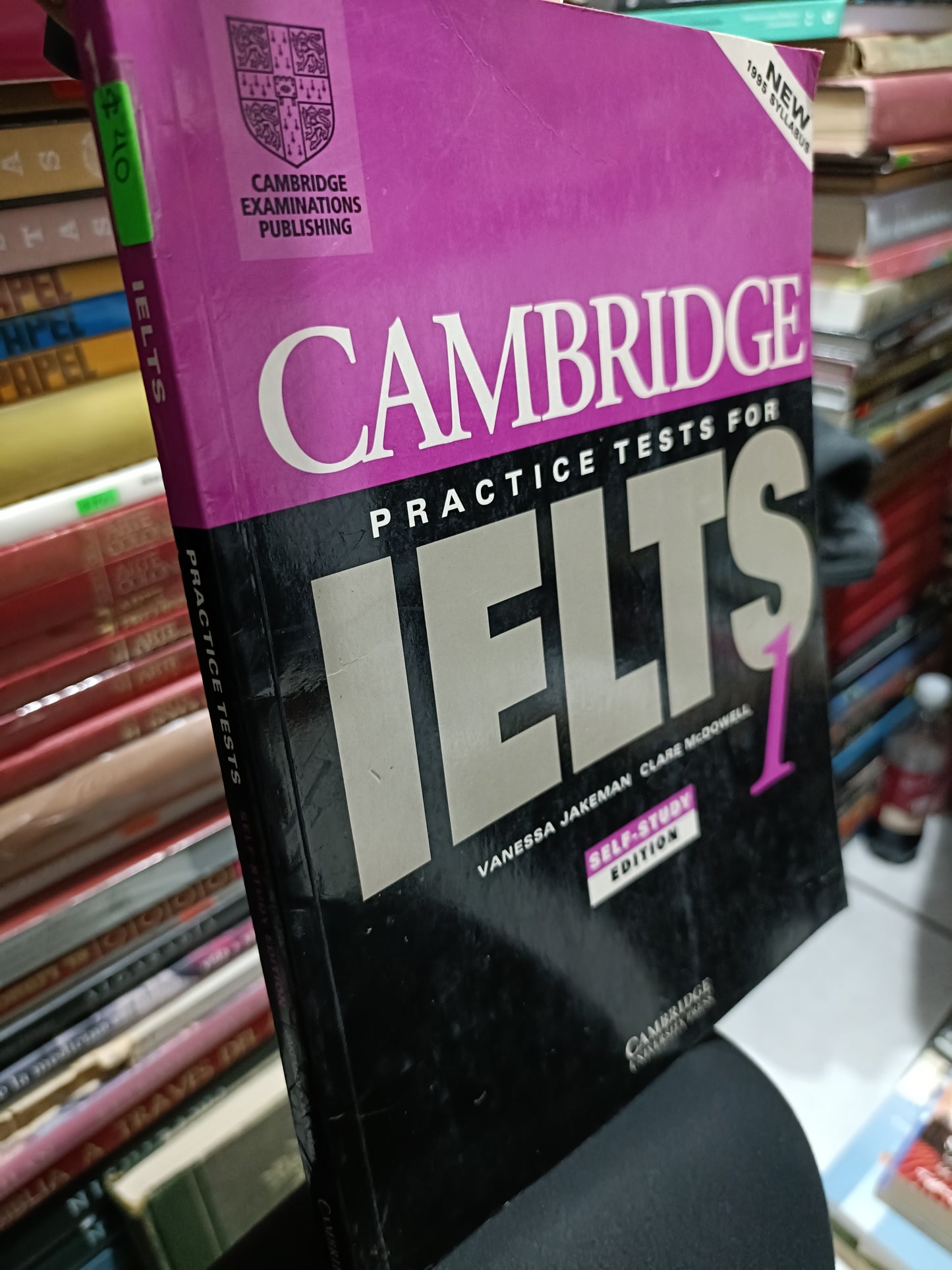 CAMBRIDGE PRACTICE TESTES FOR IELTS 1 POR VANESSA JAKEMAN CLARE MCDOWELL USADOS IDIOMAS JUAREZ