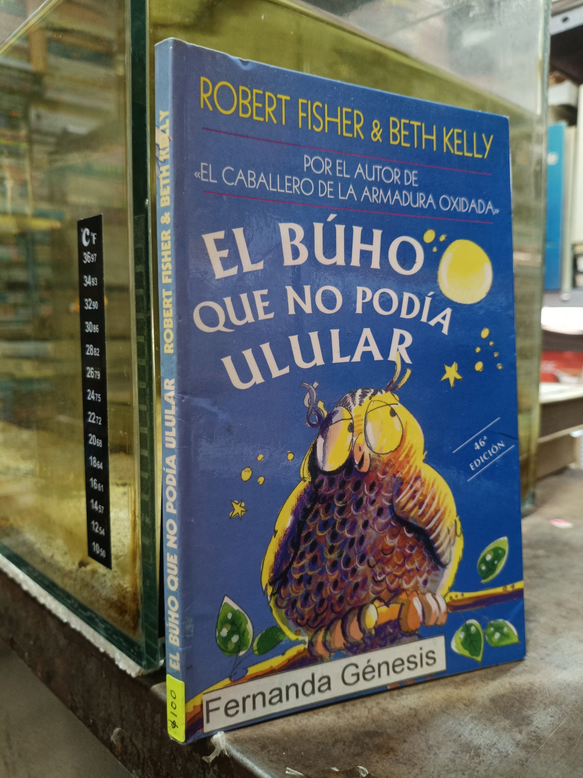 EL BUHO QUE NO PODIA ULULAR POR ROBERT FISHER Y BETH KELLY USADO SUPERACION PERSONAL ALDAMA