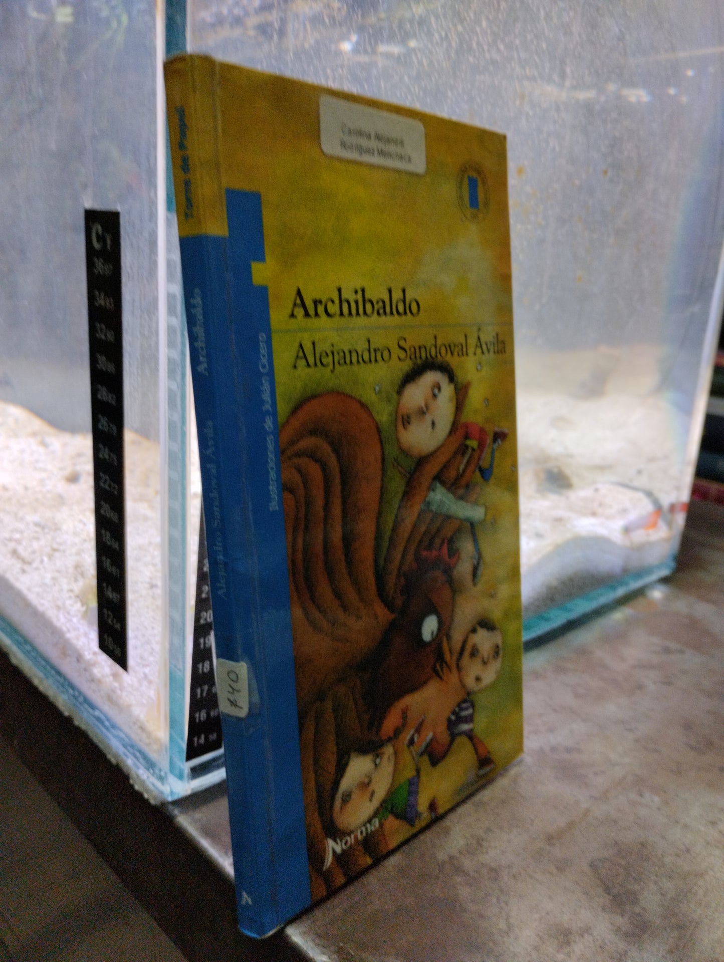 ARCHIBALDO POR ALEJANDRO SANDOVAL AVILA USADO INFANTIL ALDAMA