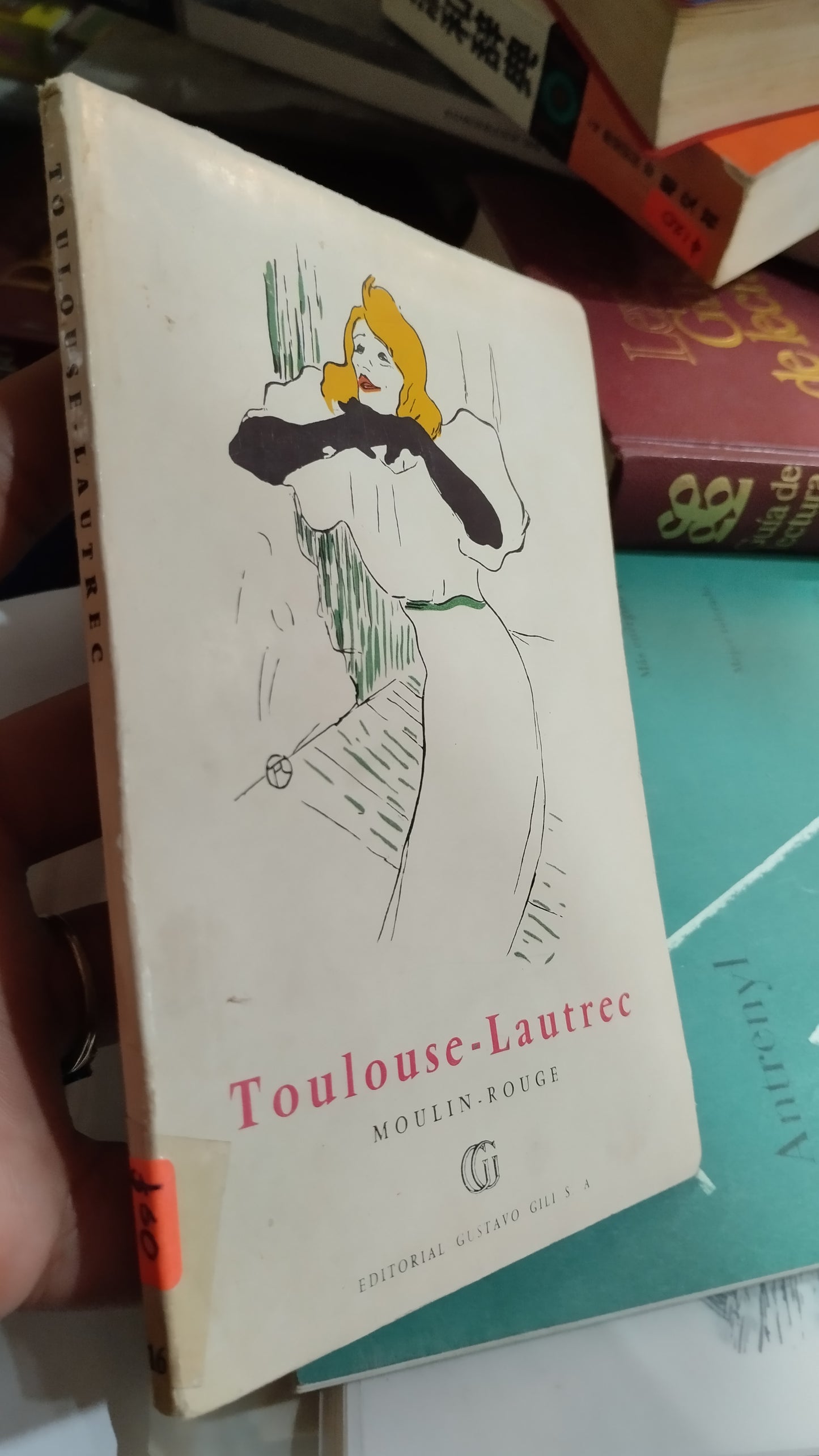 TOULOUSE LAUTREC POR MOULIN ROUGE LIBRO USADO IDIOMAS ALDAMA