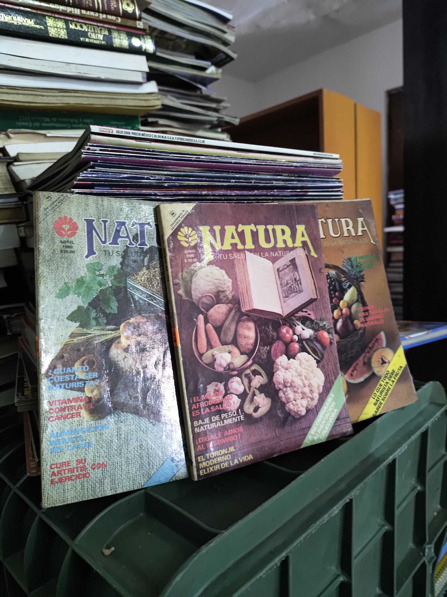 REVISTA NATURA POR EDITORIAL POSADA USADO SALUD JUAREZ 515 3 TOMOS $10 C/U